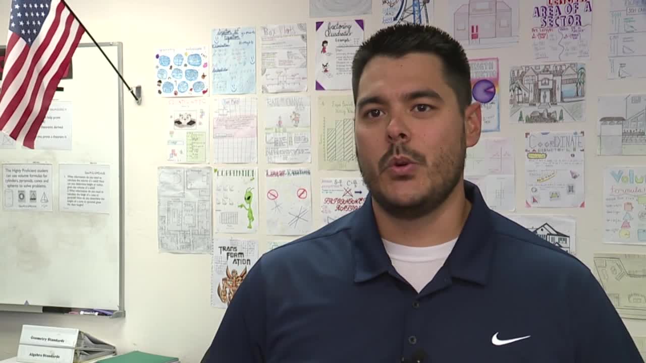Empire math instructor Gino Strebing is a finalist for the University of Arizona Athletics Teacher of the Year Award