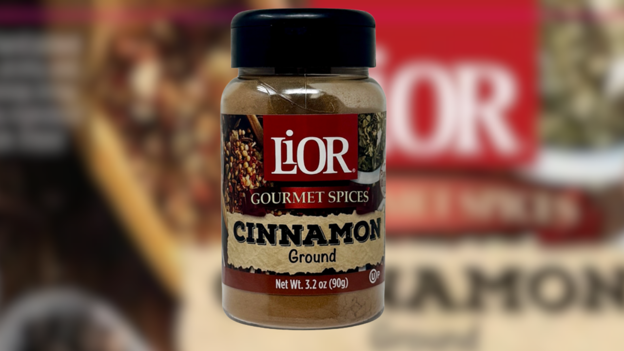 Recall issued for Lior cinnamon ground seasoning.