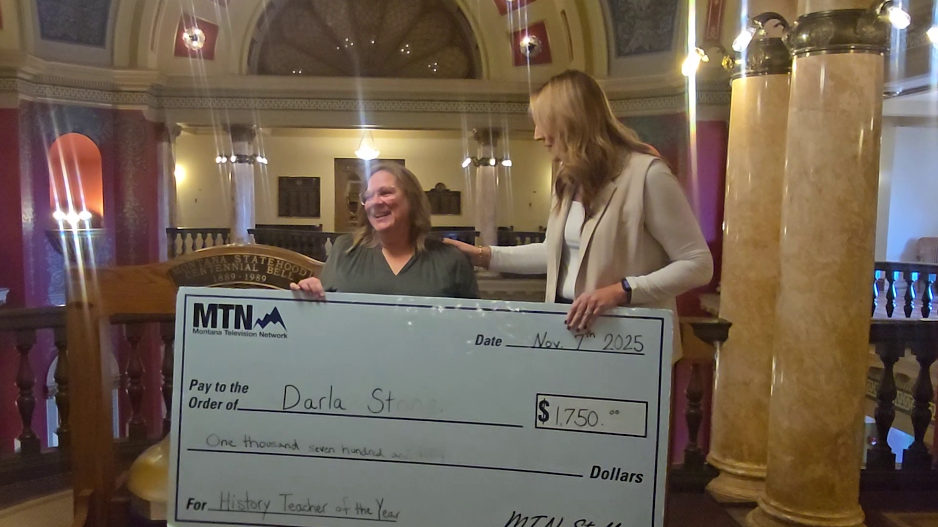 Darla Stone -  Montana History Teacher of the Year