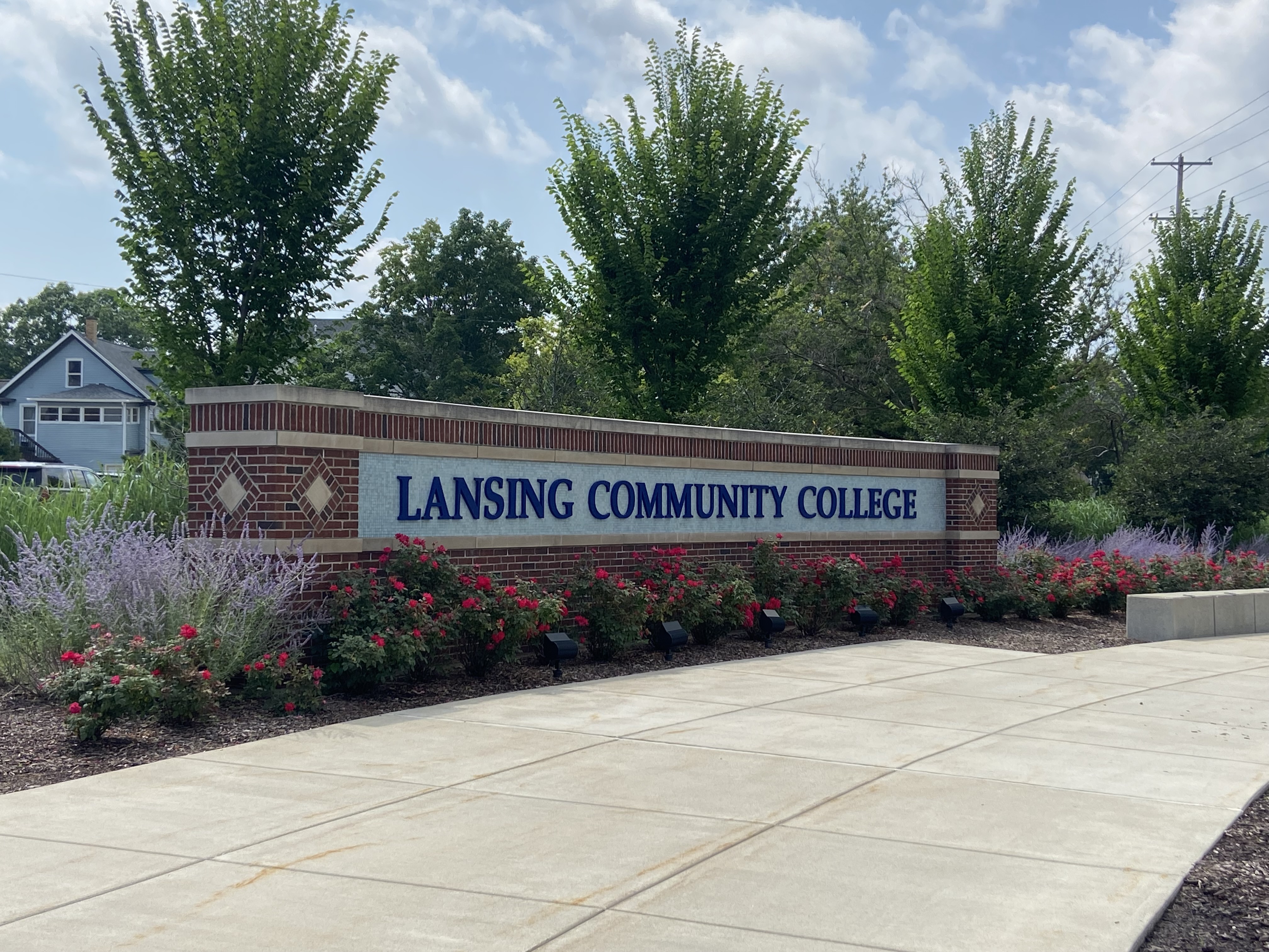 Lansing Community College sign 