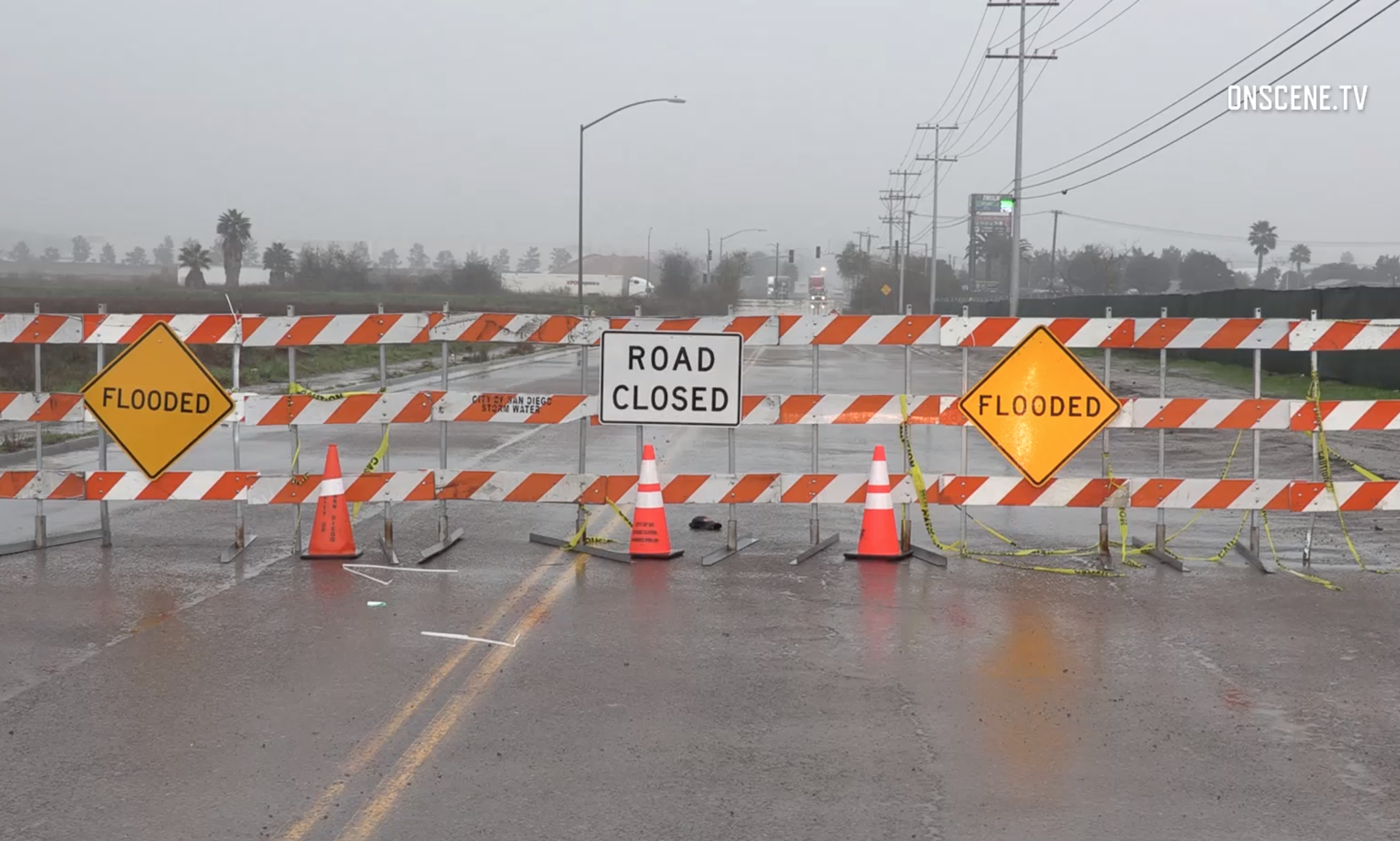 otay mesa rain flood road closure