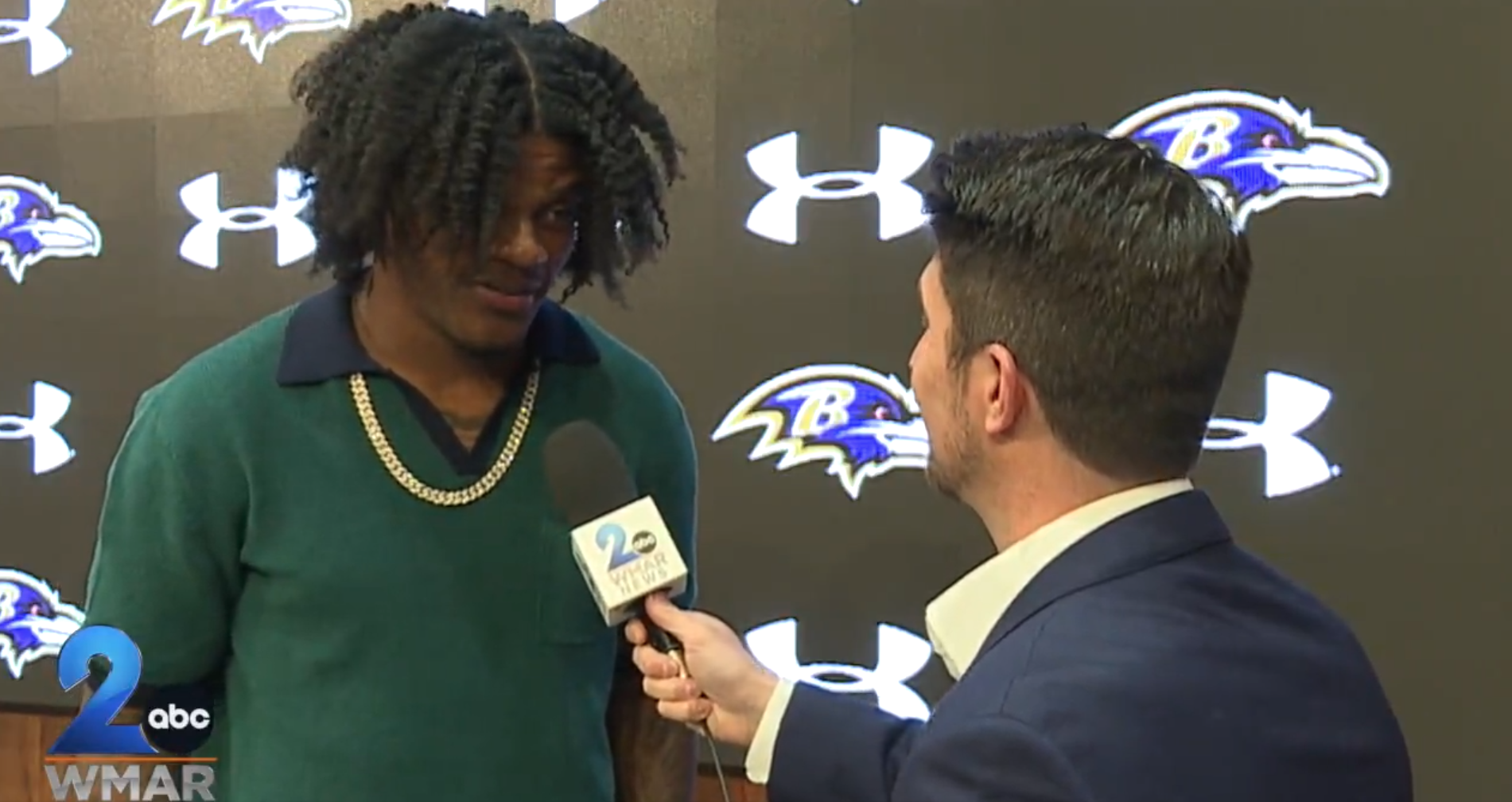 1-on-1 with Lamar Jackson 
