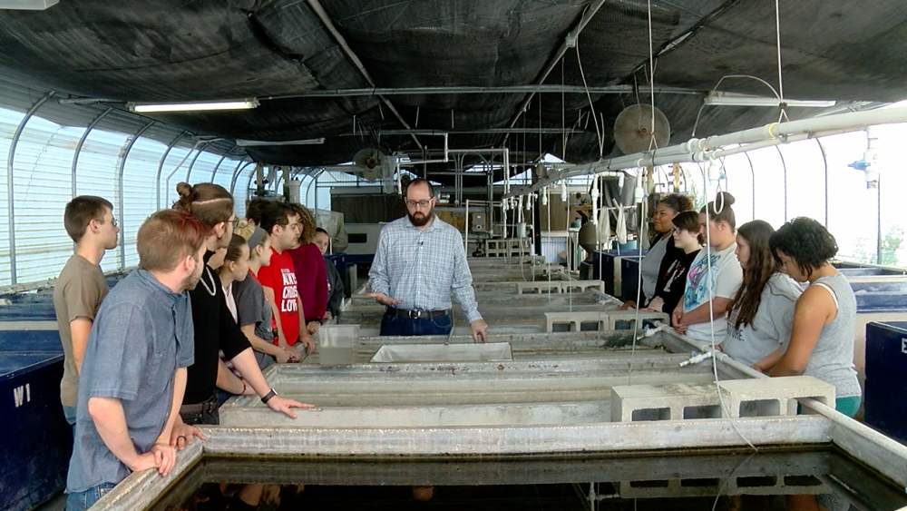 Aquaculture class East Bay High School