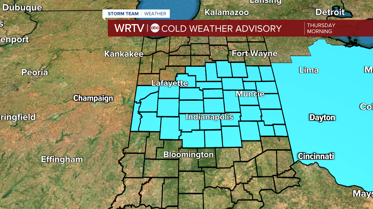 Cold weather advisory