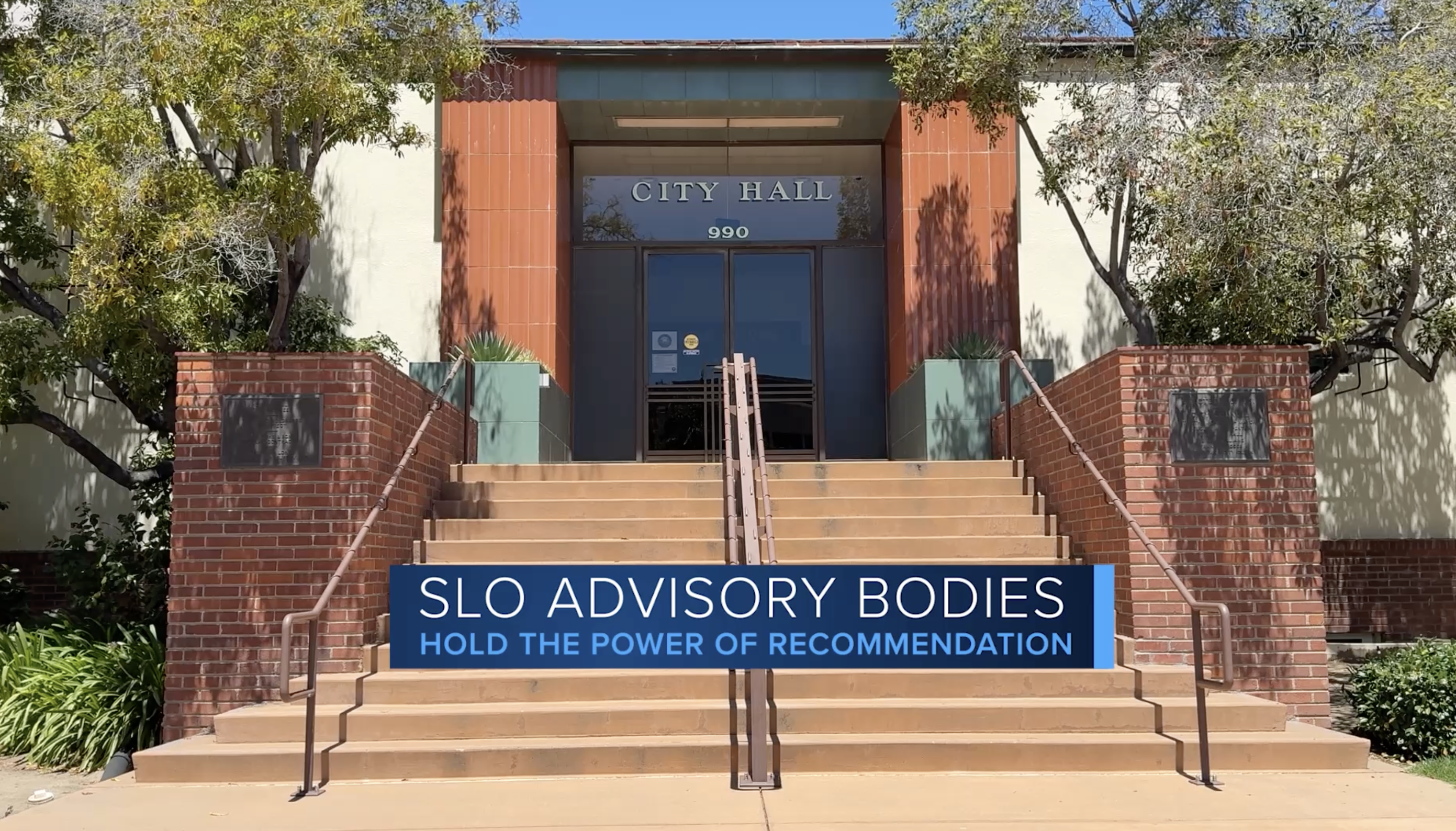 San Luis Obispo Advisory Bodies hold the power of recommendation to City Council and the Mayor