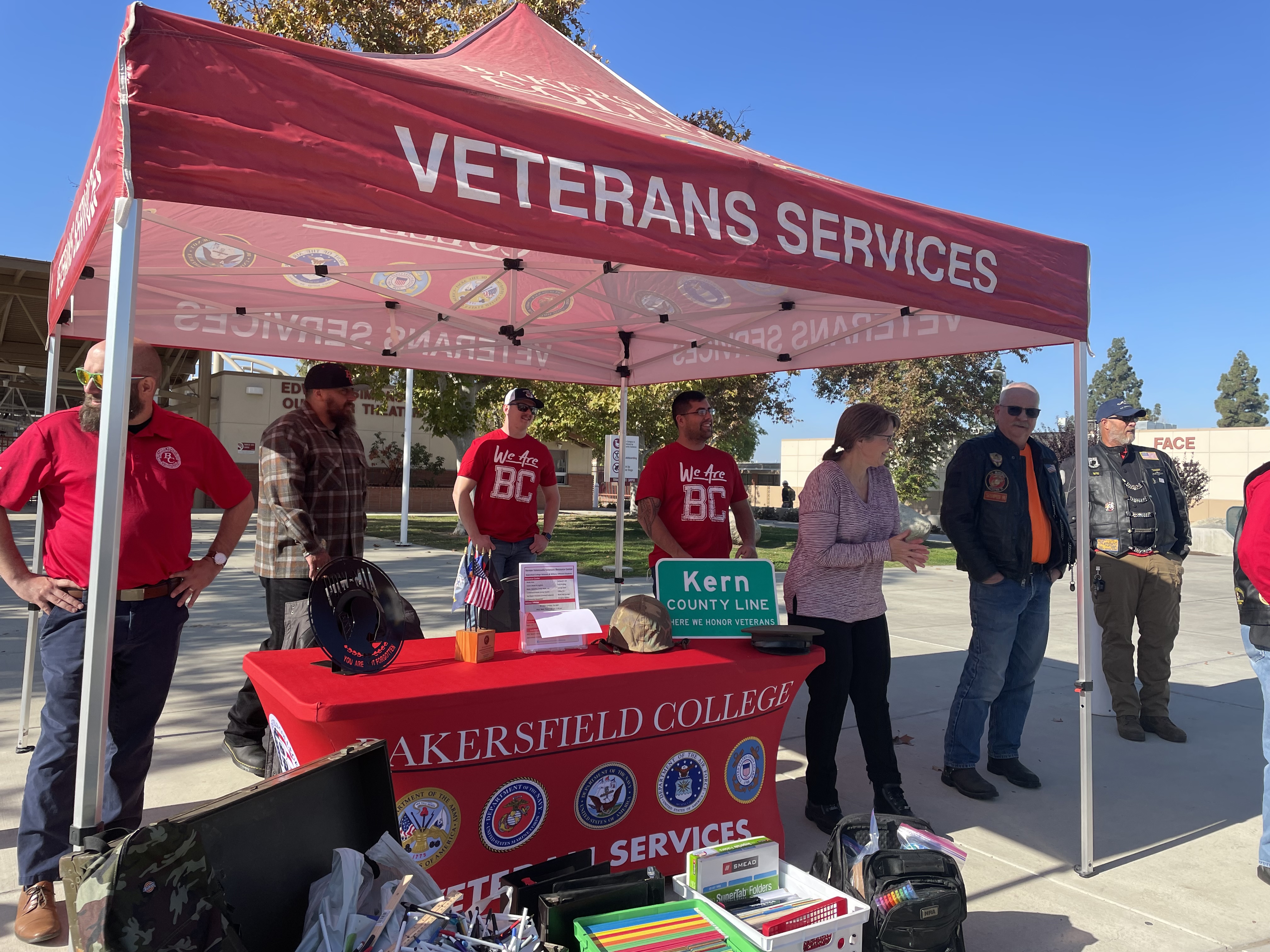 BC veteran school supply drive November 23, 2021