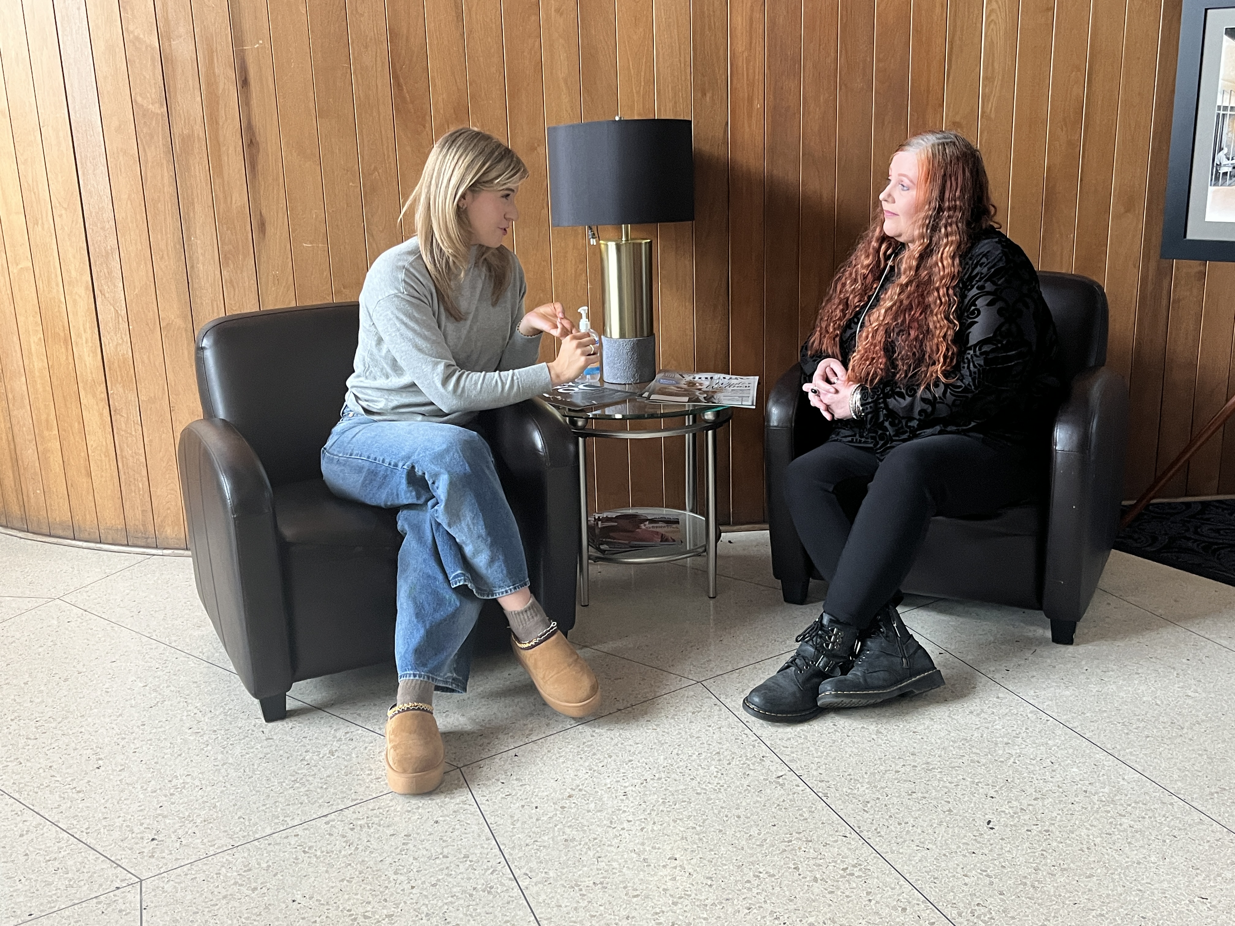 Jameson White (L) Amber Harrington (R)