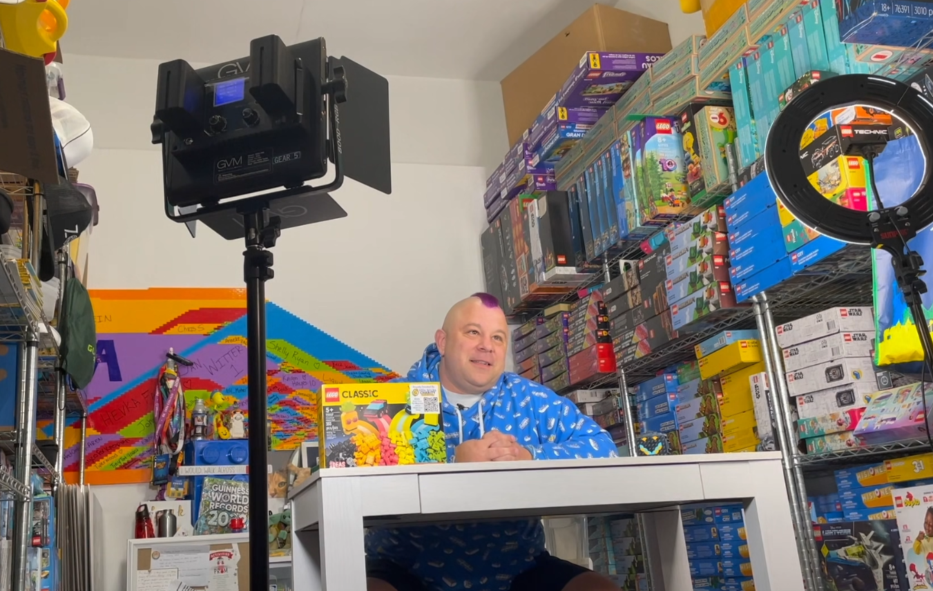 Russell Cassevah, founder of Little Bricks Charity