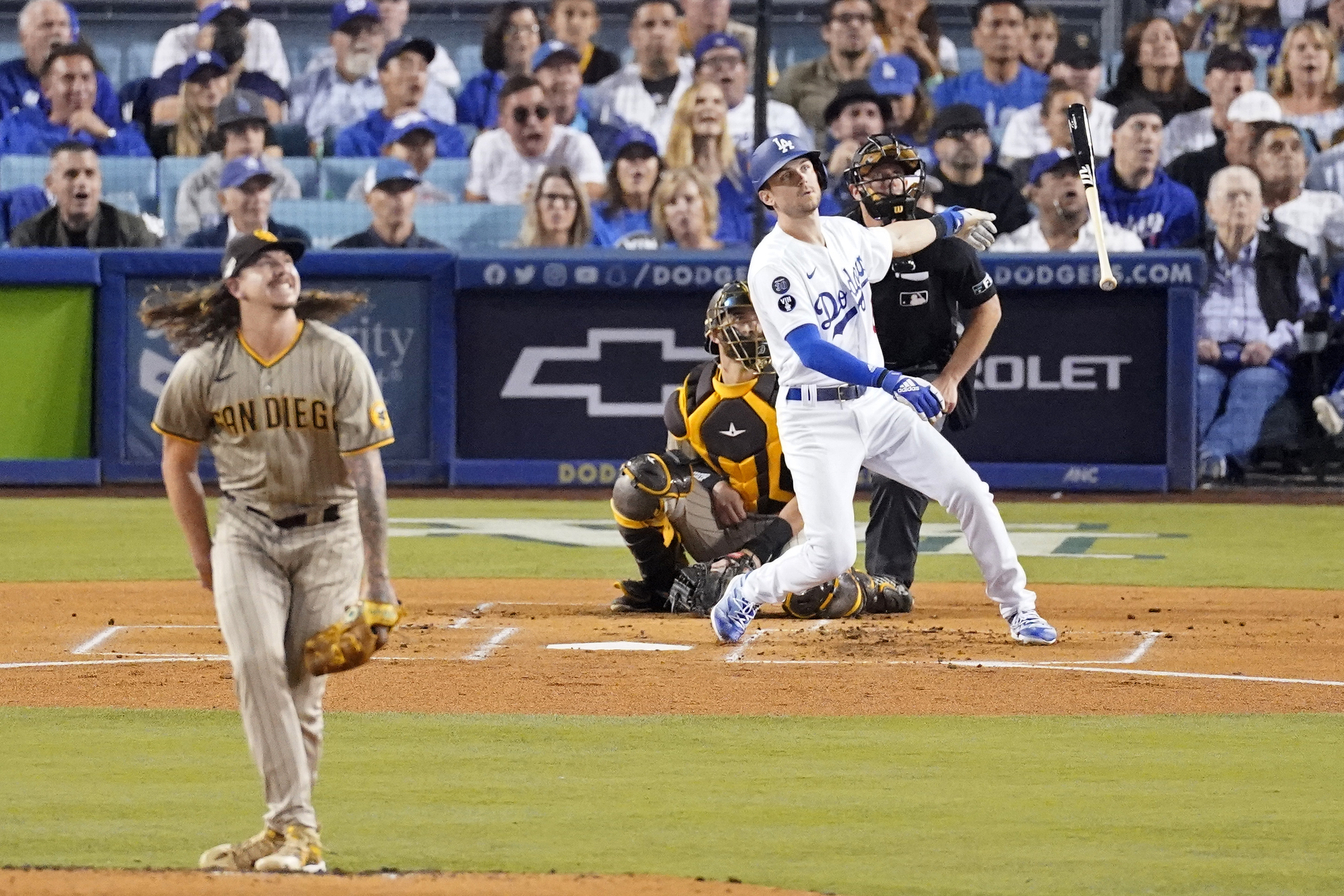 NLDS Padres Dodgers Baseball