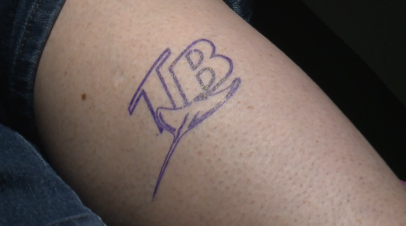 Tampa Bay Rays tattoo