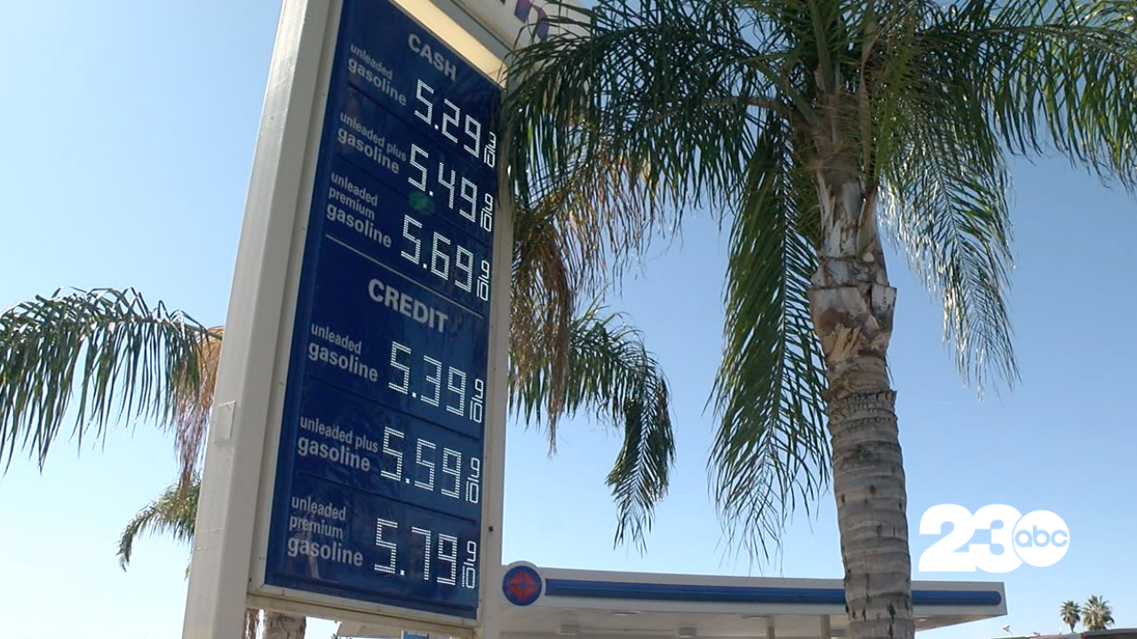 Gas Prices, Bakersfield (FILE)