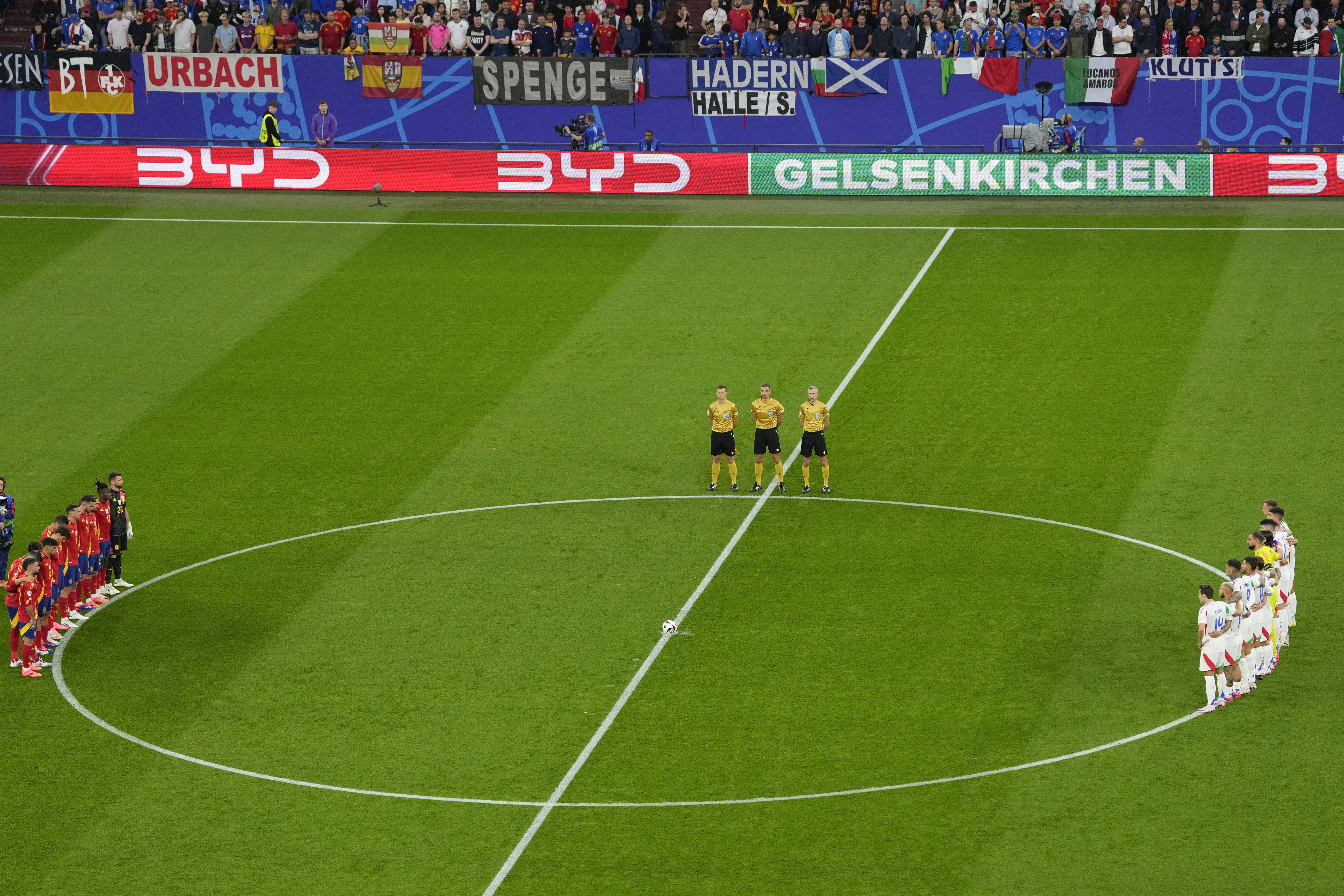 Euro 2024 Soccer Spain Italy