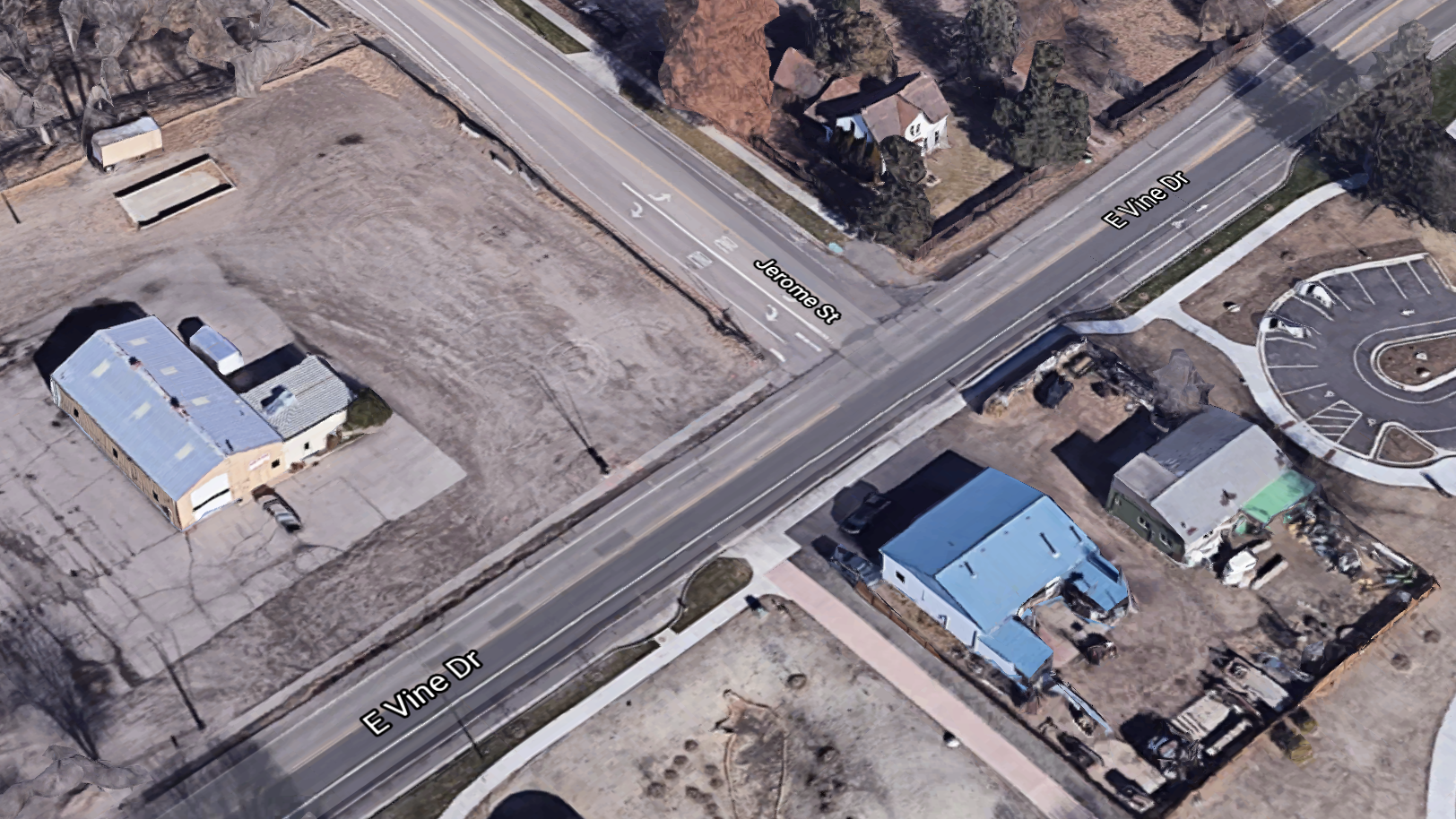 Jerome Street and Vine Drive in Fort Collins