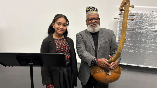 Performers of all ages prepare for Dr. Martin Luther King Jr. Commemorative Celebration