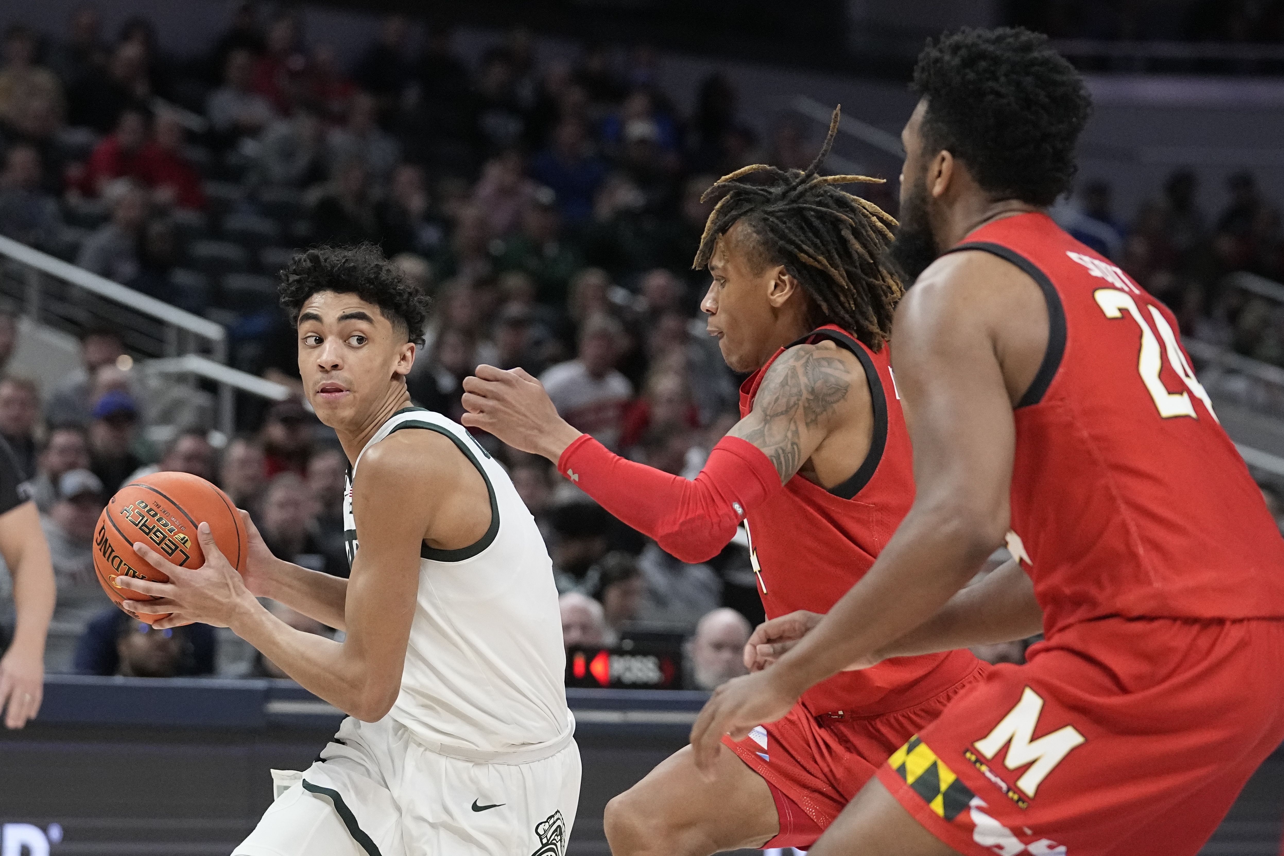 Max Christie Big Ten Maryland Michigan State Basketball