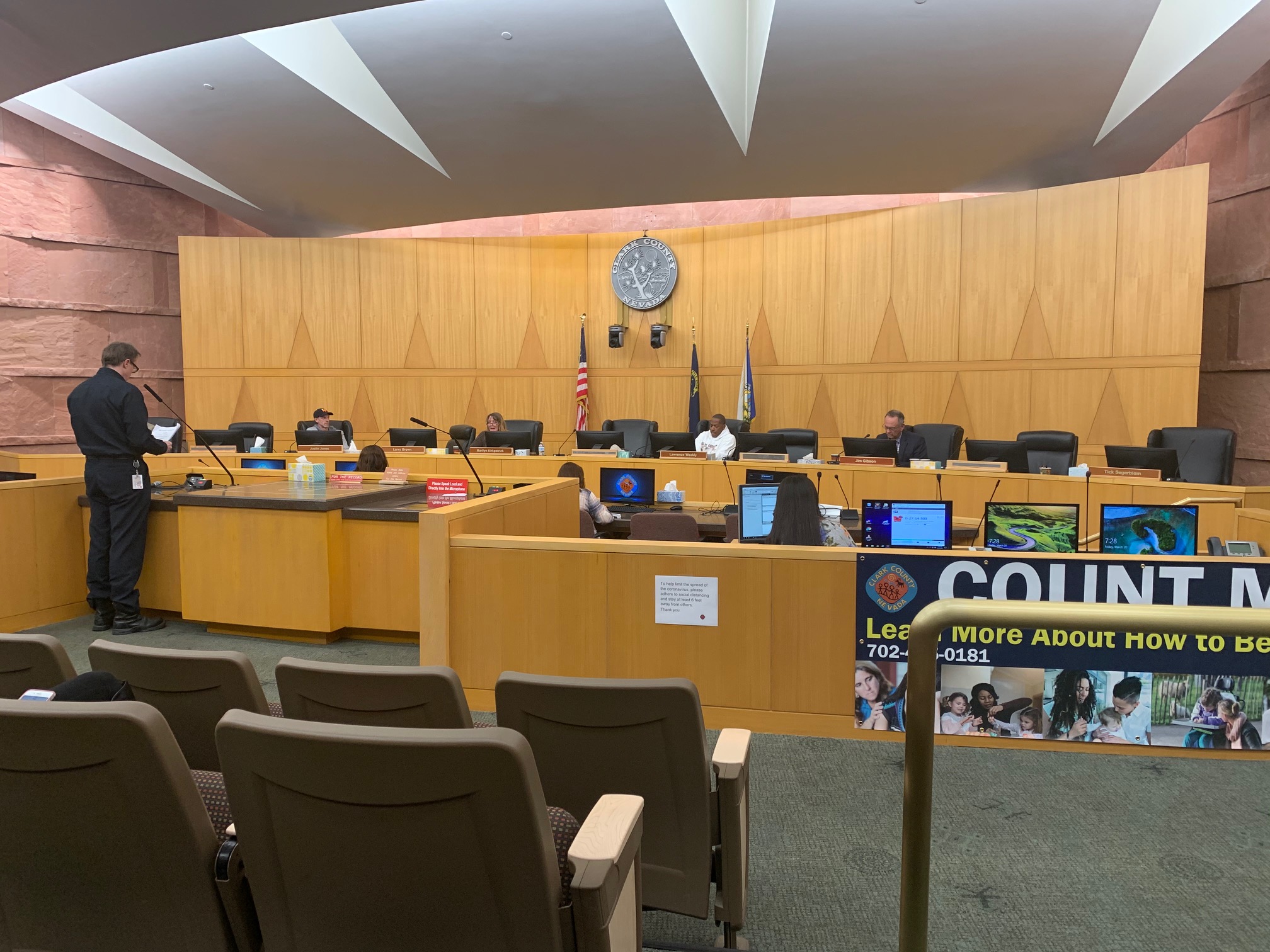 County commissioners deciding how to enforce temporary ban on nonessential businesses