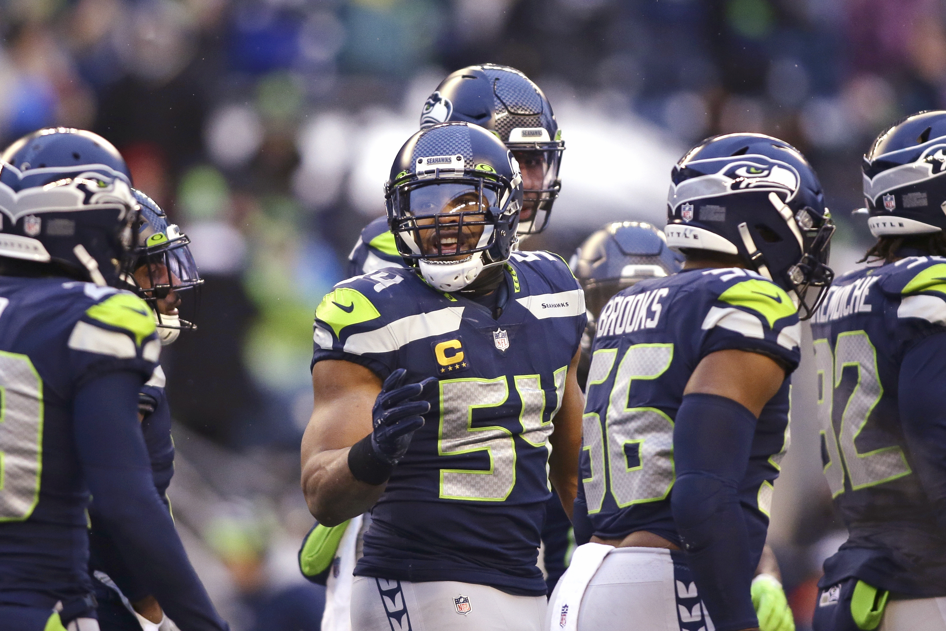 Bobby Wagner Bears Seahawks Football