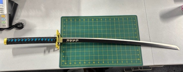 Samurai Sword at Las Vegas airport