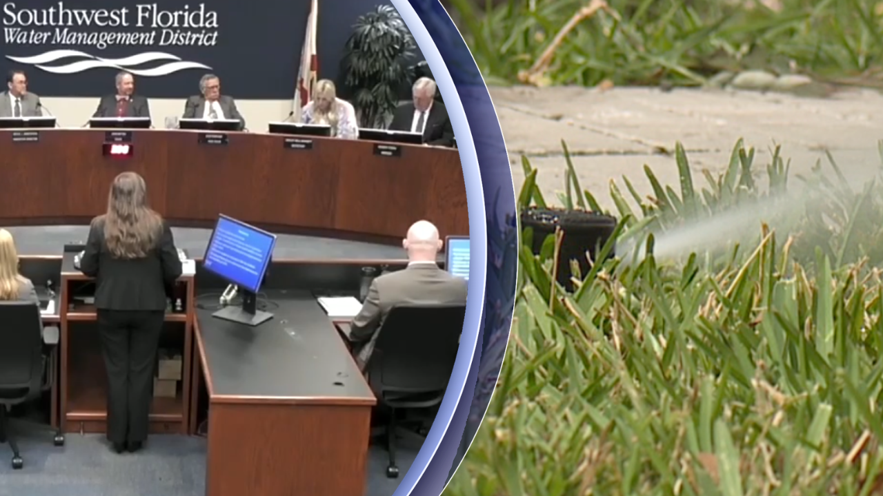 Increase watering restrictions for Tampa Bay region to take effect in April: SFWMD