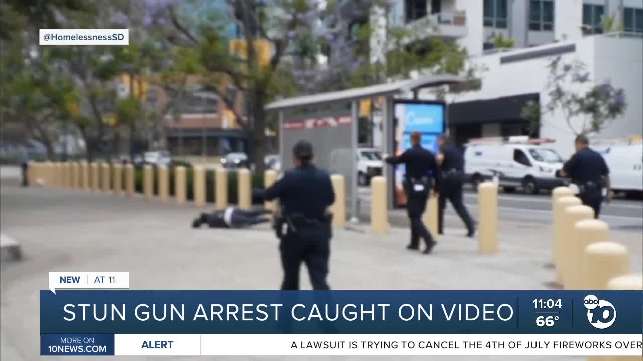 stun gun incident