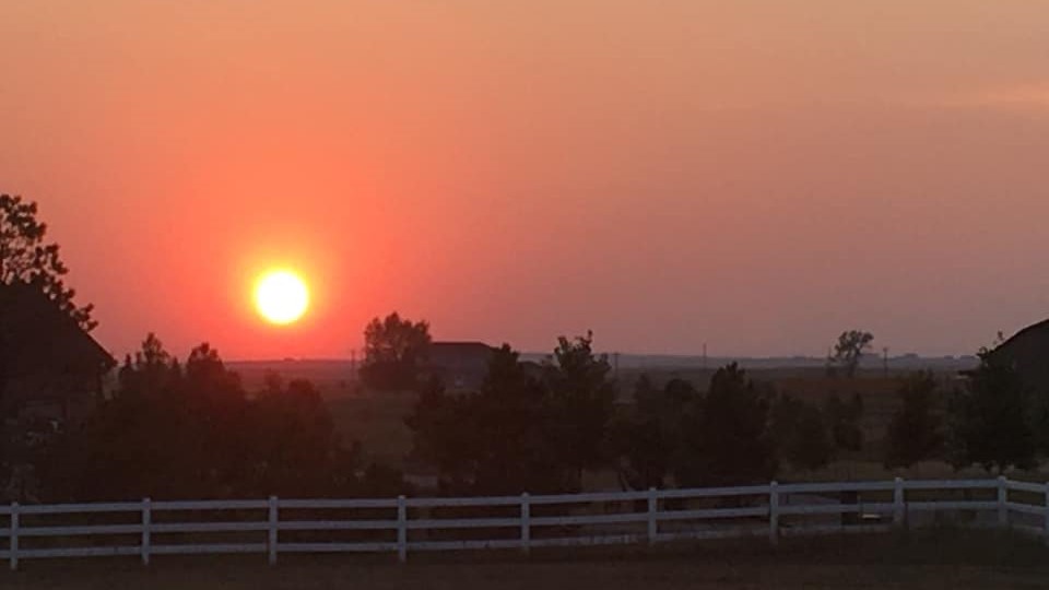 Chris Meier Peyton smoky sunset