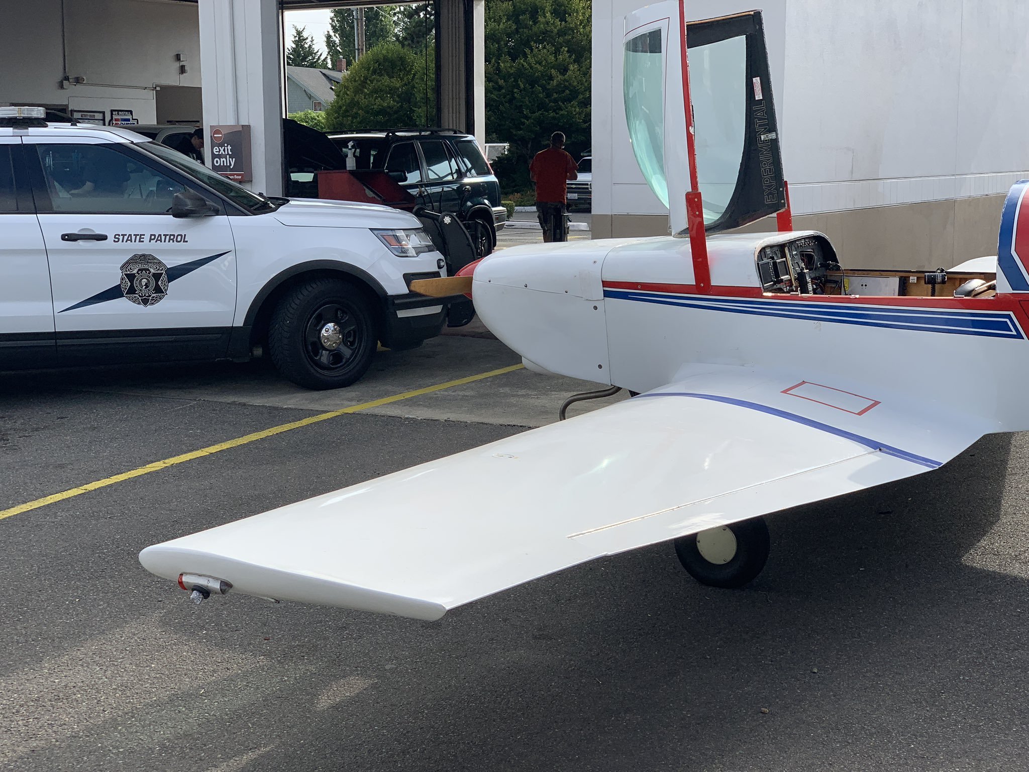 Washington Plane Emergency Landing