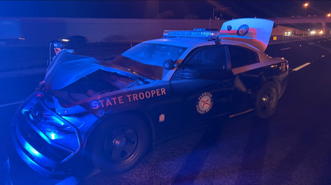 Trooper injured in pursuit with reckless driver on I-4 in Polk County: FHP