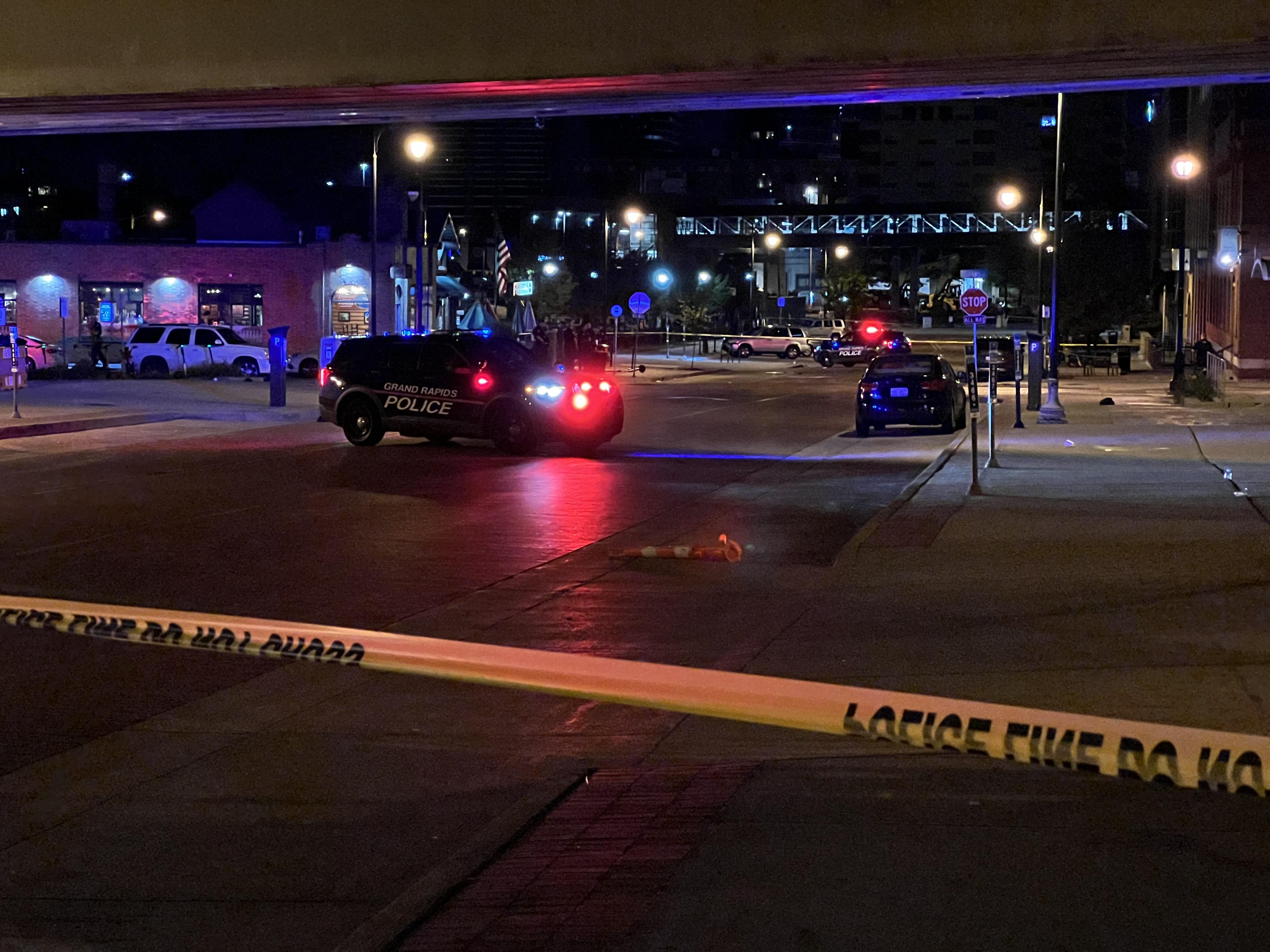 Multiple shots fired in downtown Grand Rapids