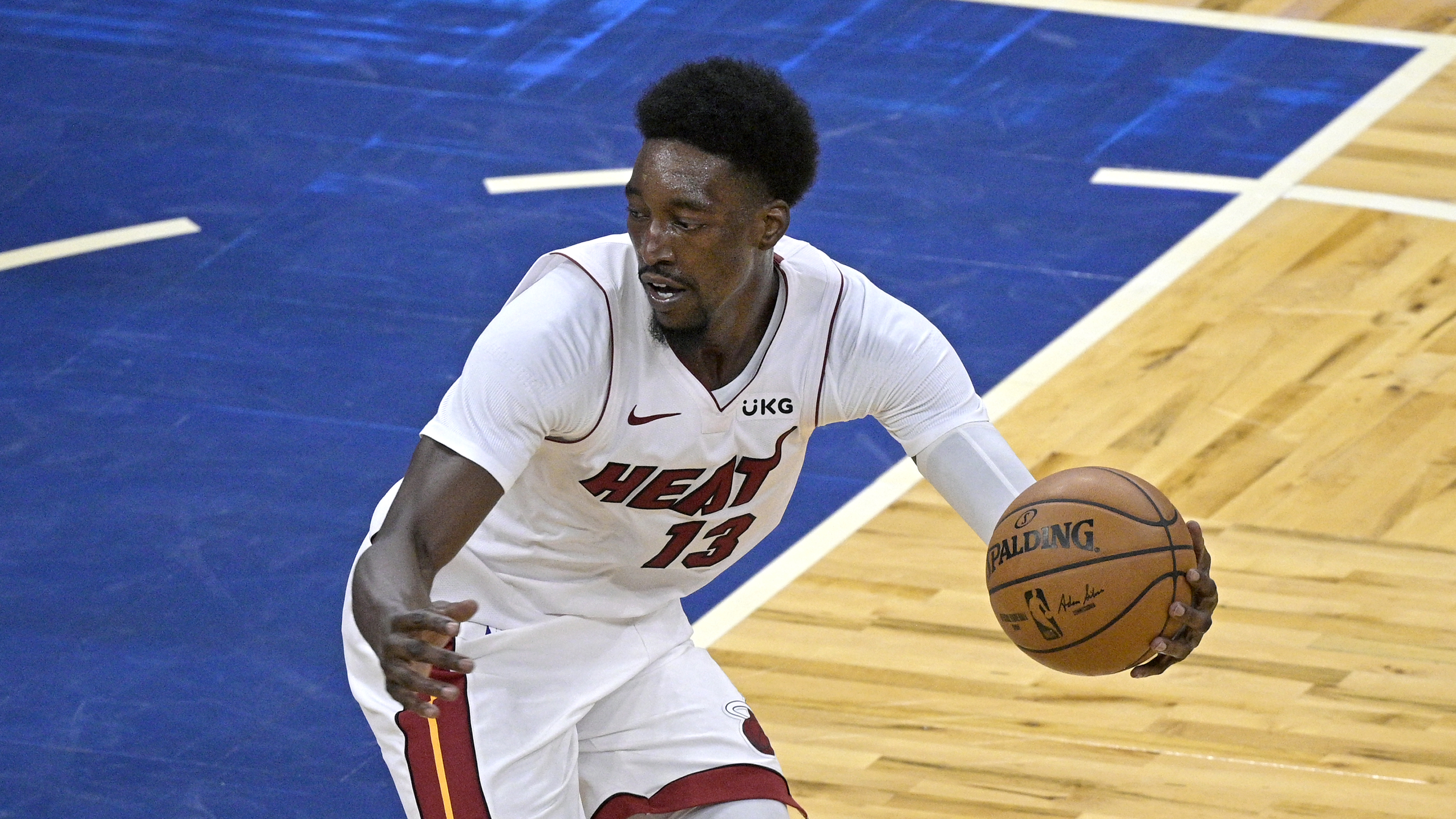 Bam Adebayo Heat Magic Basketball