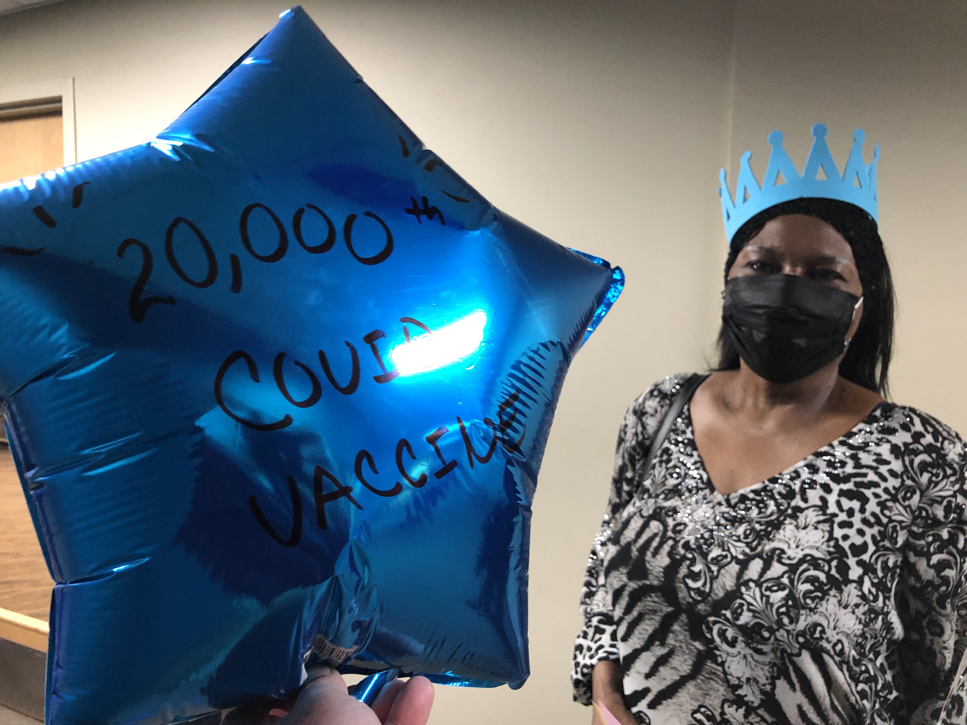 20,000th vaccination dose administered at Kent County Health Department clinic