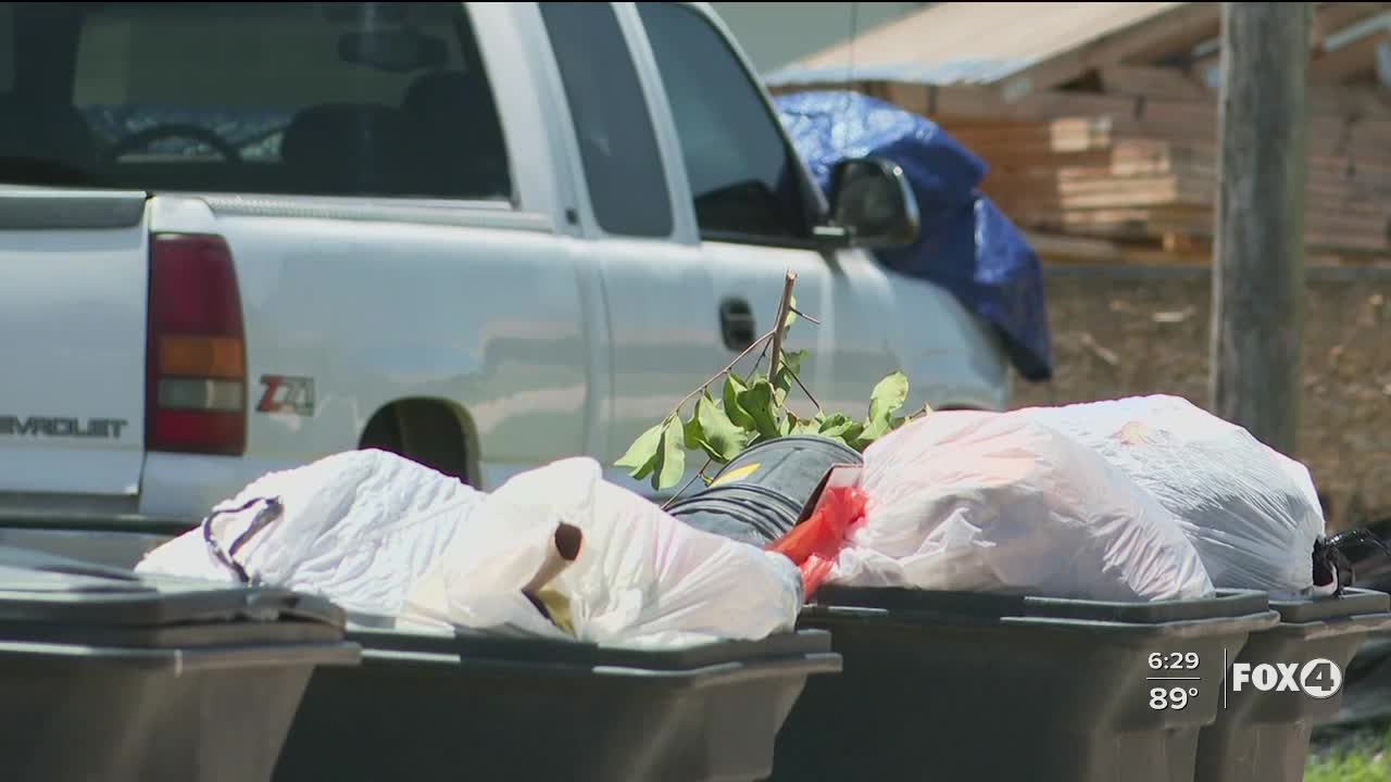 Trash pick up 