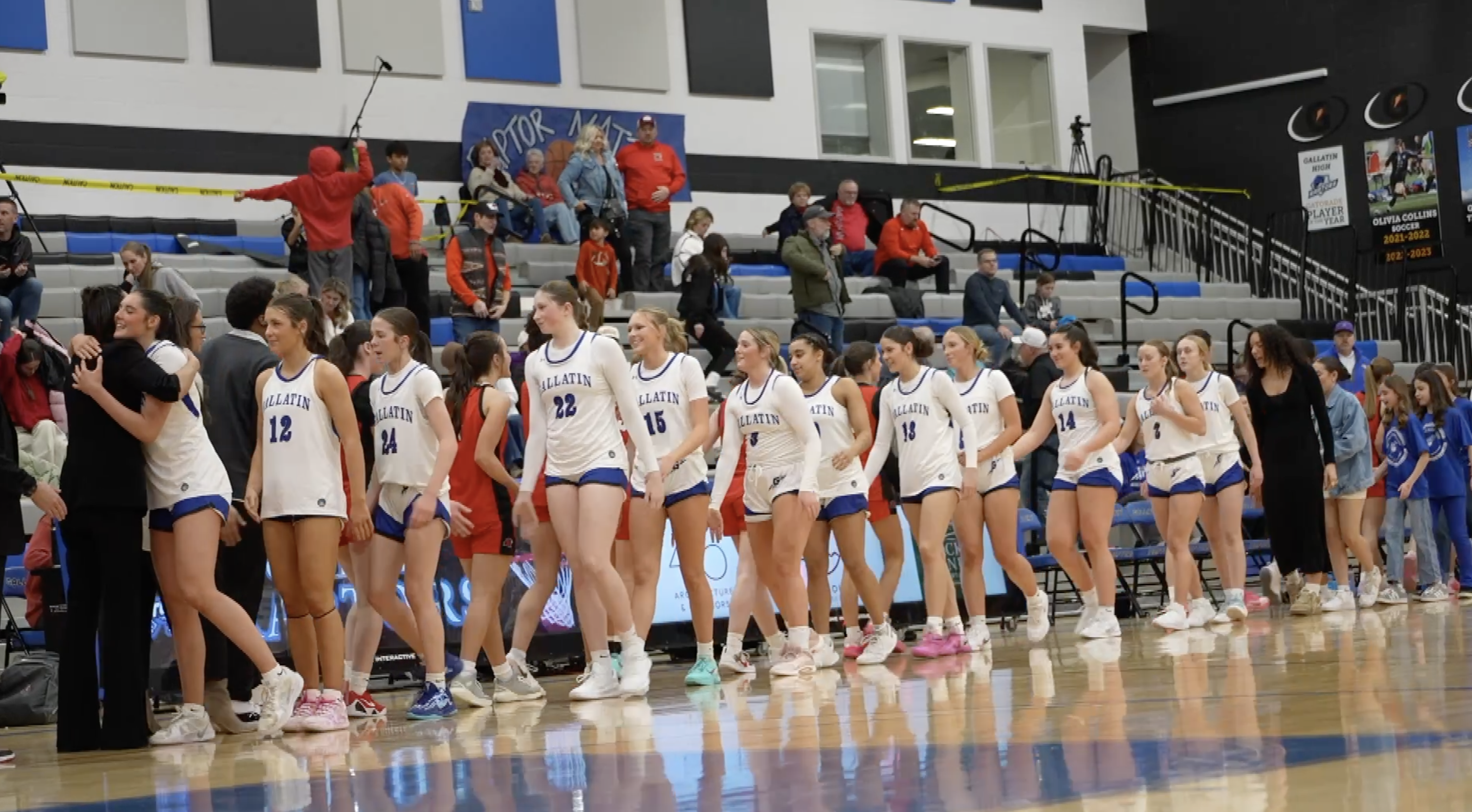 Gallatin and Bozeman shake hands after game