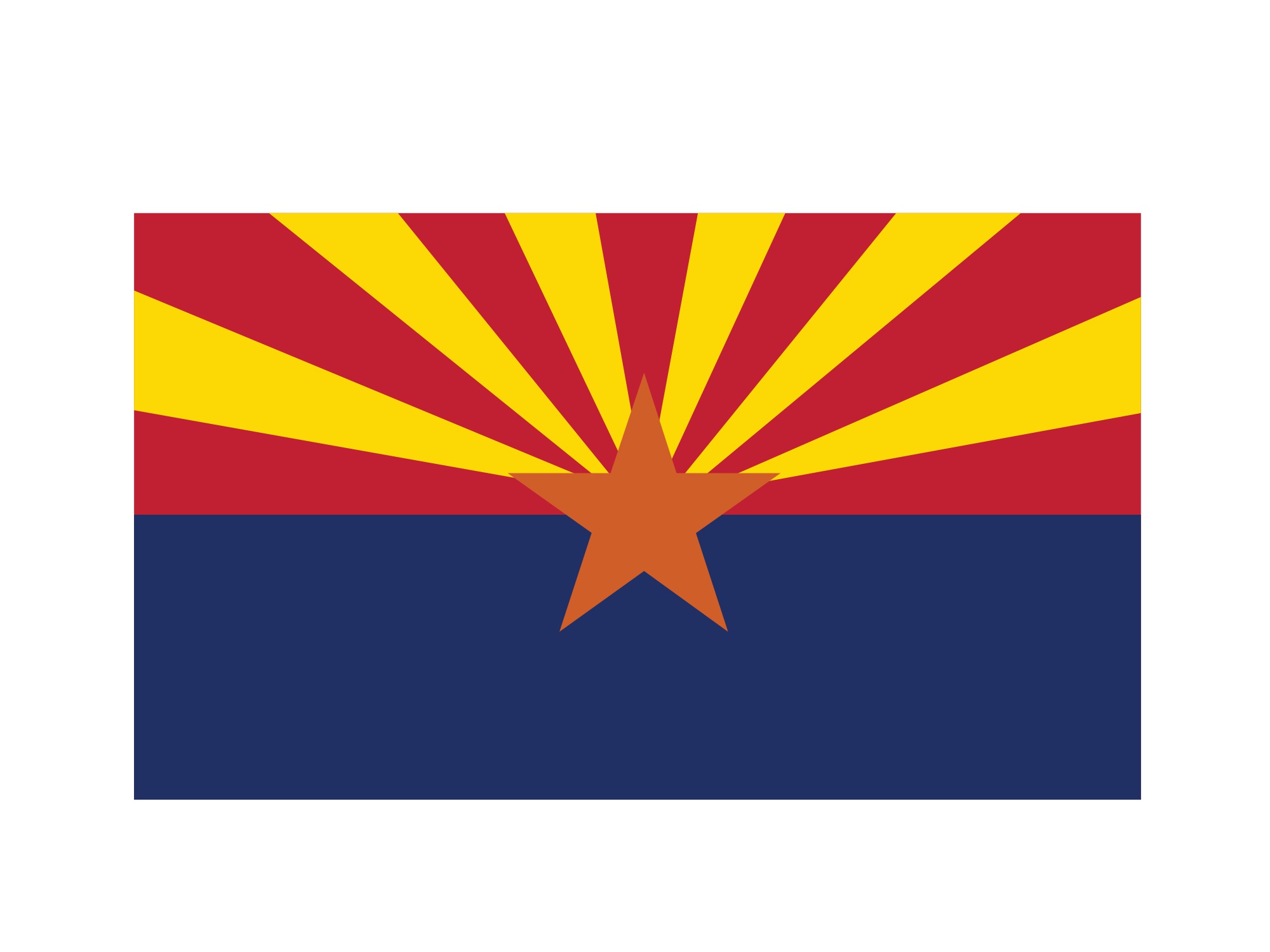 Arizona flag AP