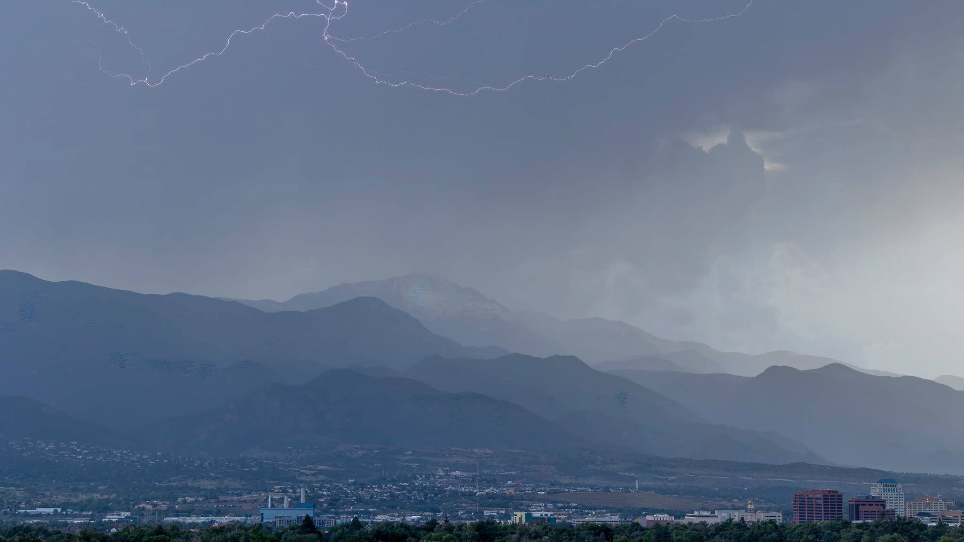 Stormy Colorado Springs