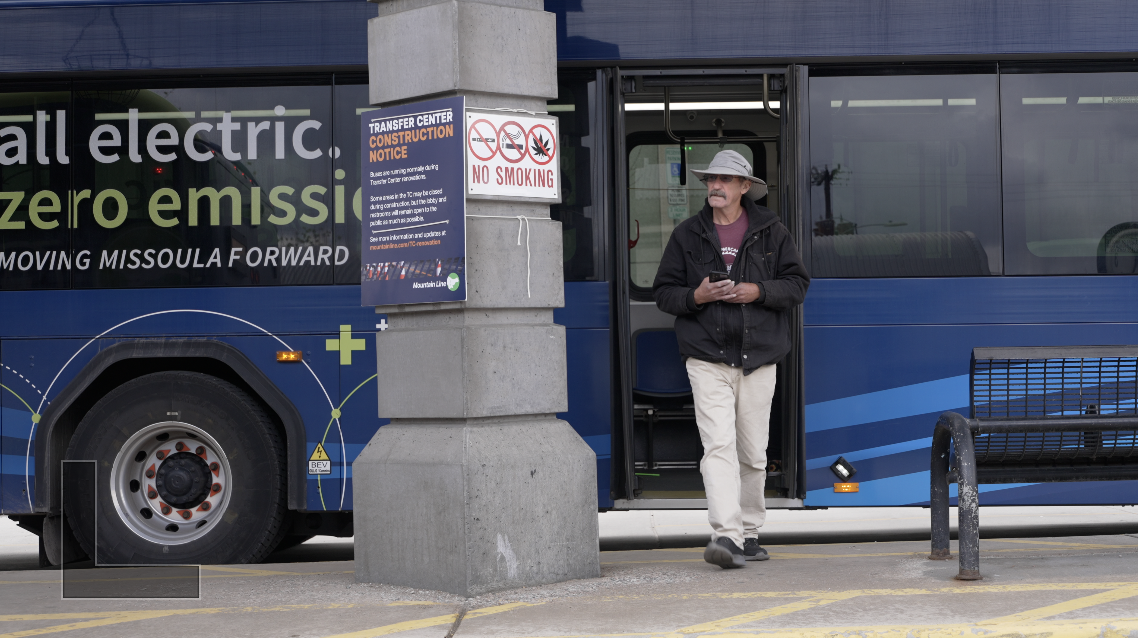 Riding the bus is one way to participate in the challenge
