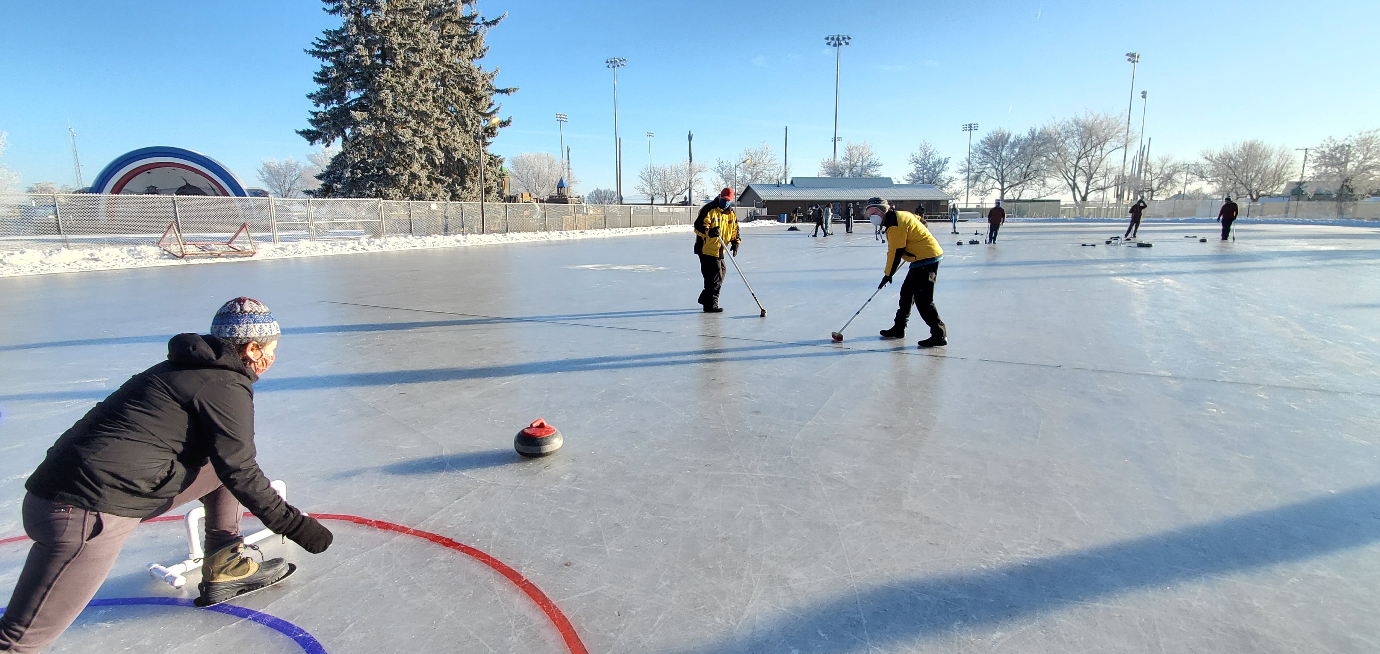learn to curl session