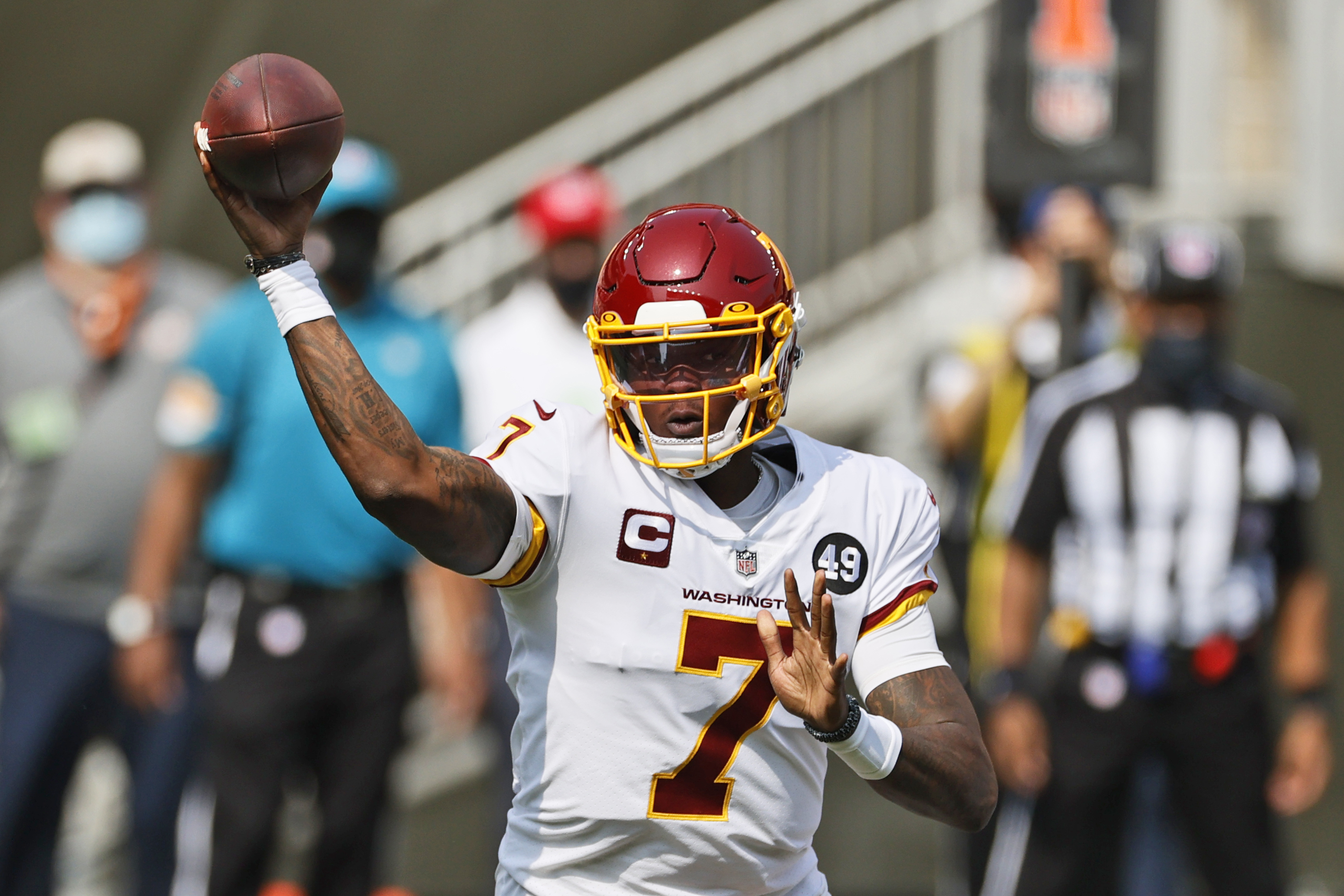Washington Haskins Fined Football