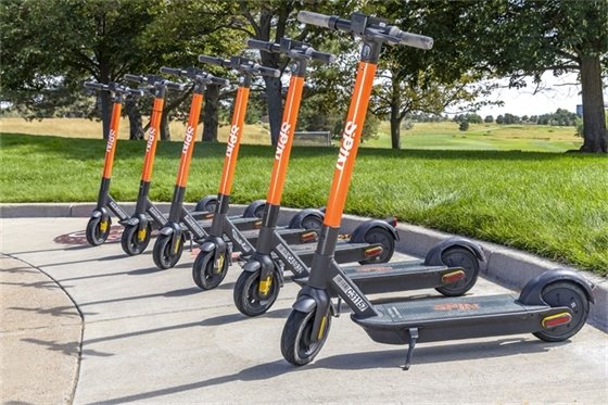 Spin electric scooters