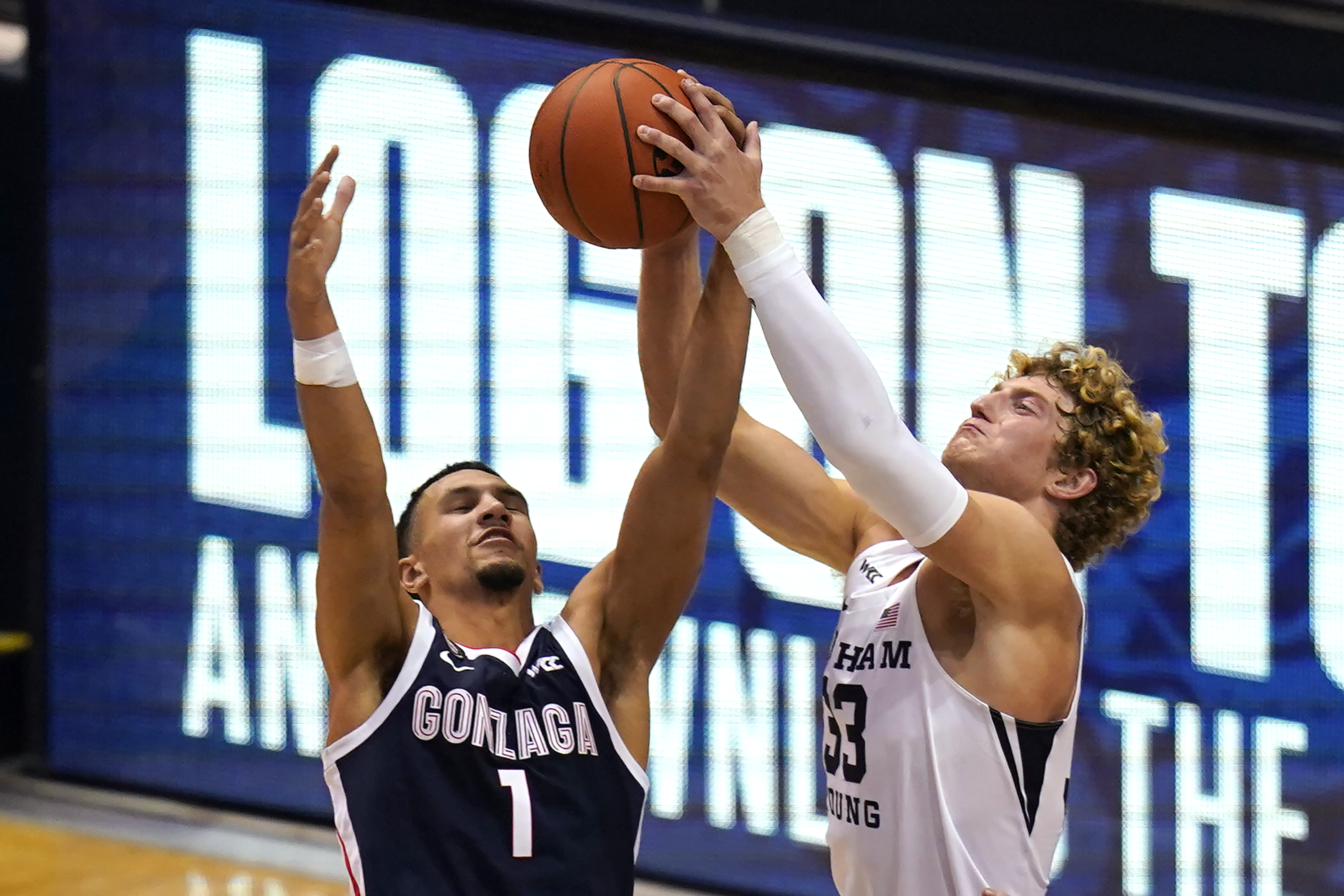 Jalen Suggs, Caleb Lohner