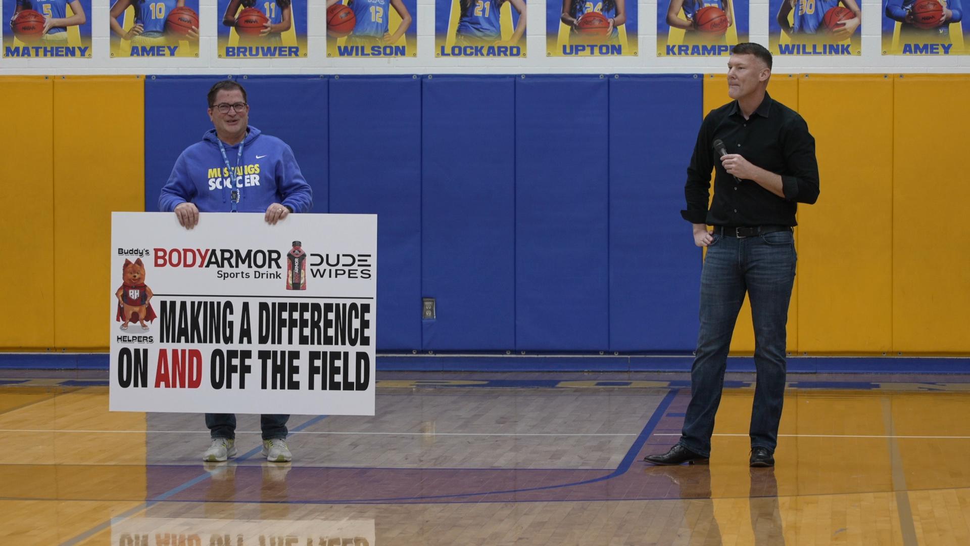 Making A Difference On AND Off The Field Award