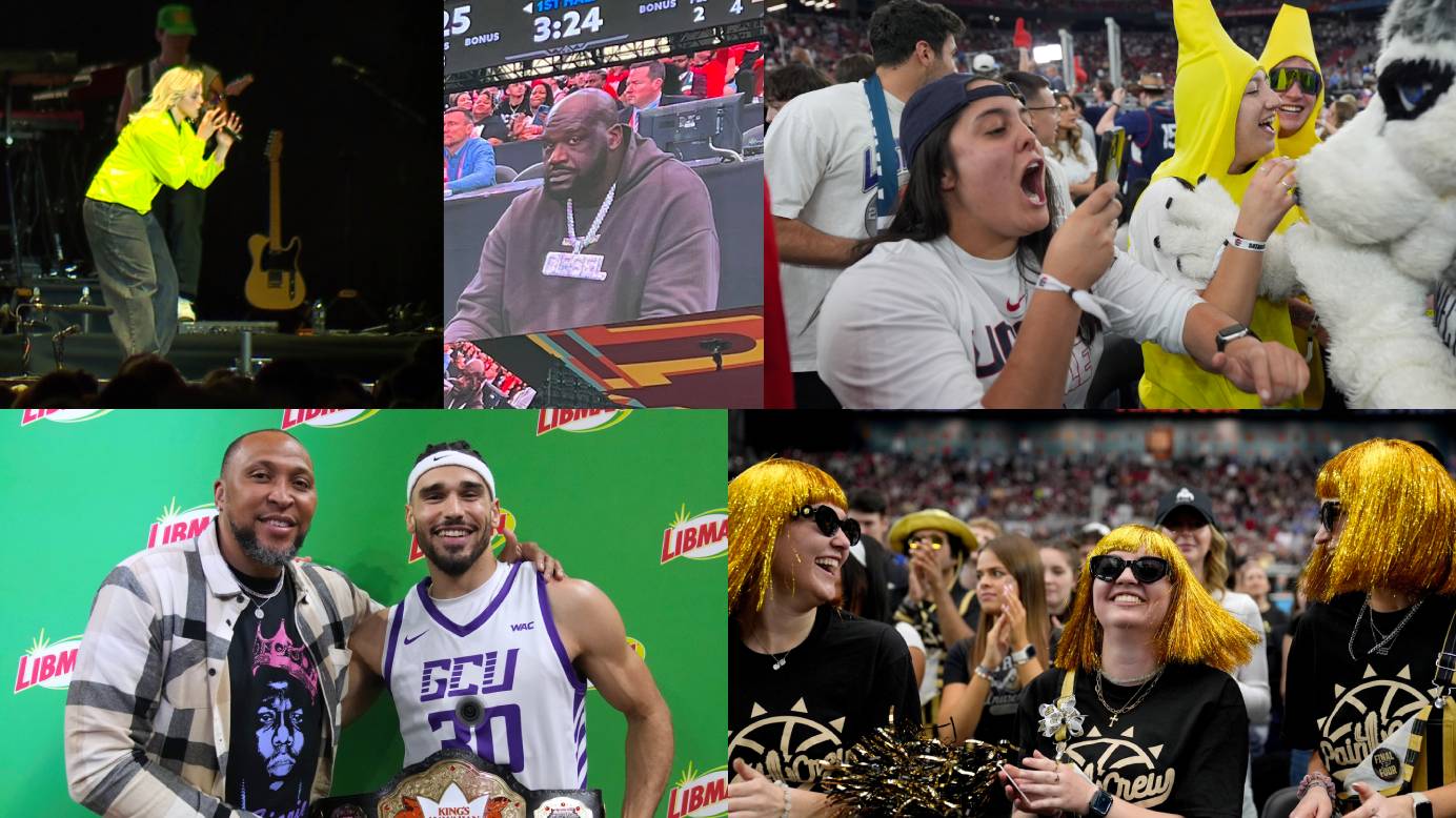 Men's NCAA Final Four in Arizona; April 4- 8 events 