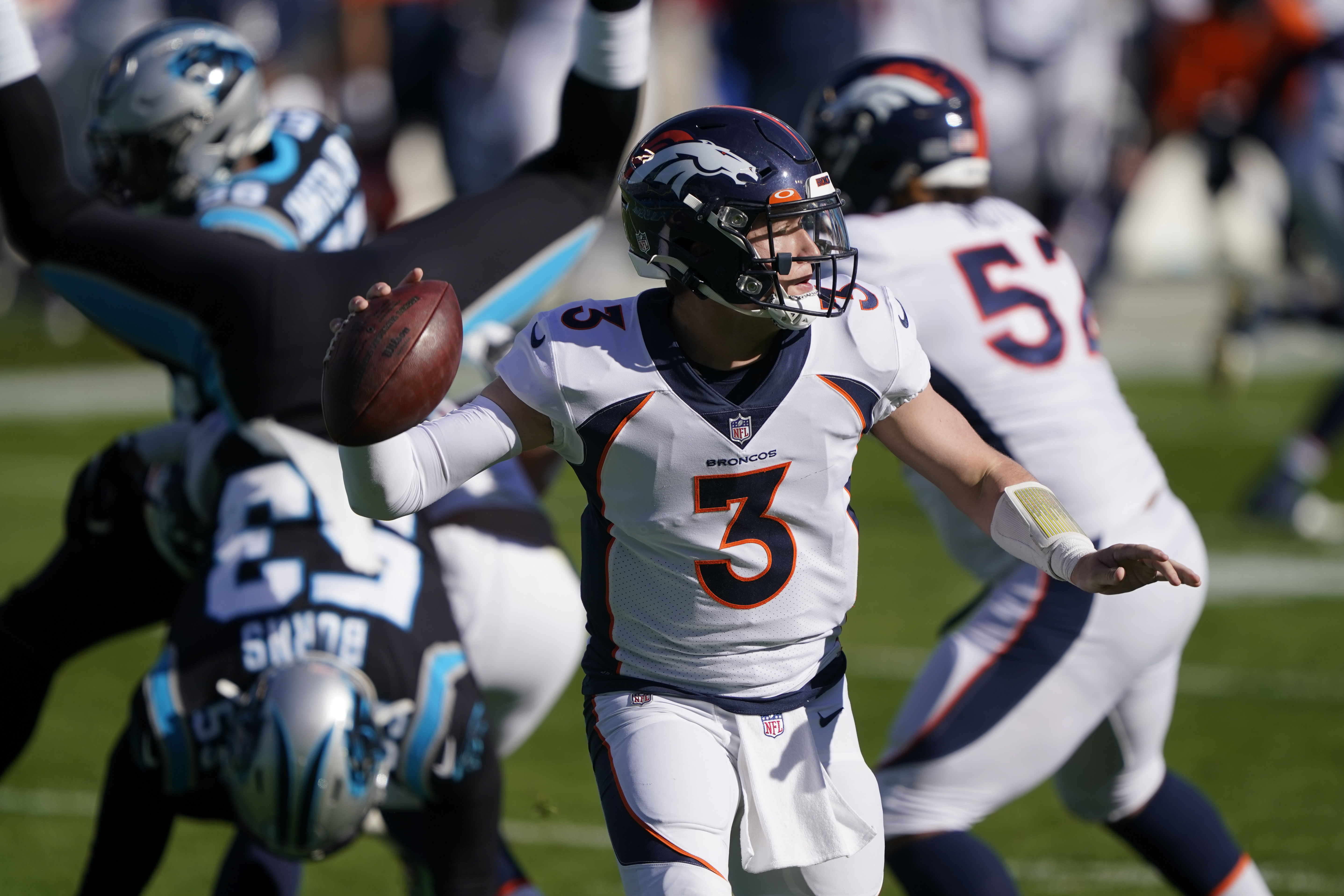 Broncos Panthers Football