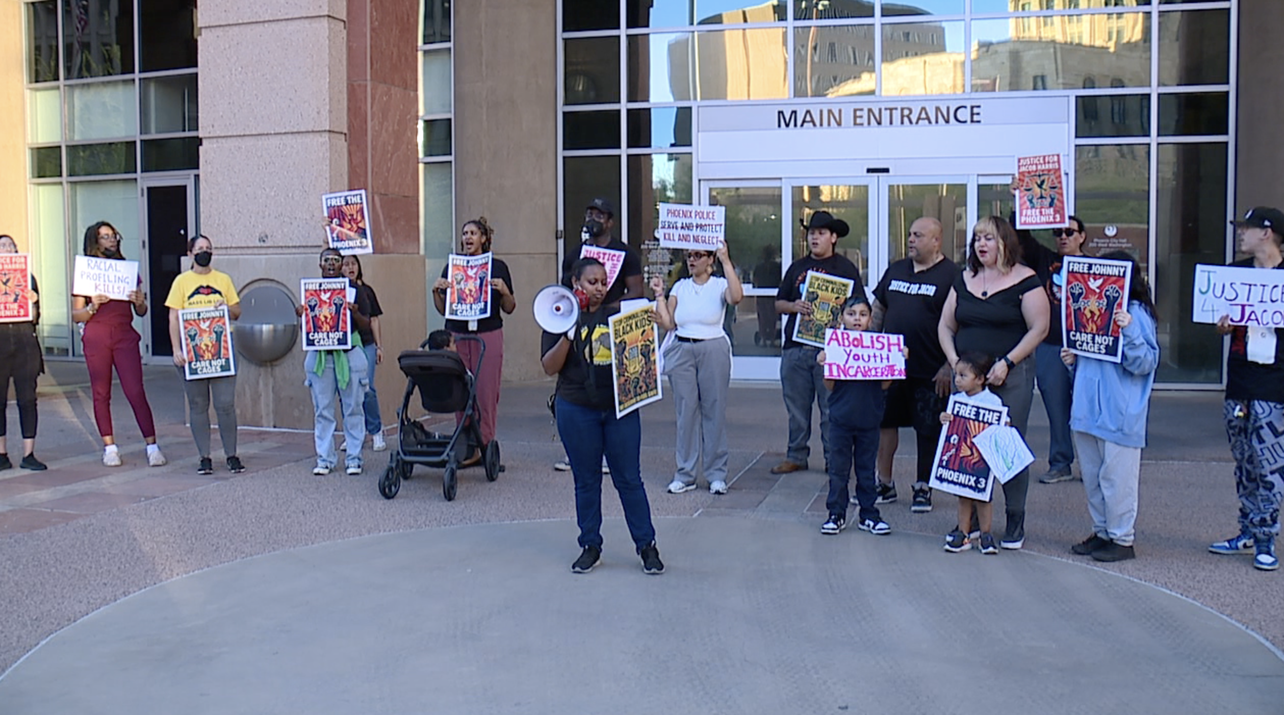 Jacob Harris protest