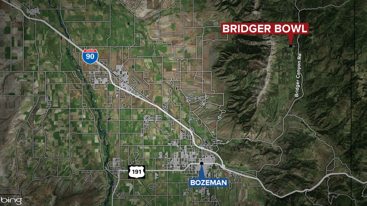 Bridger Bowl map
