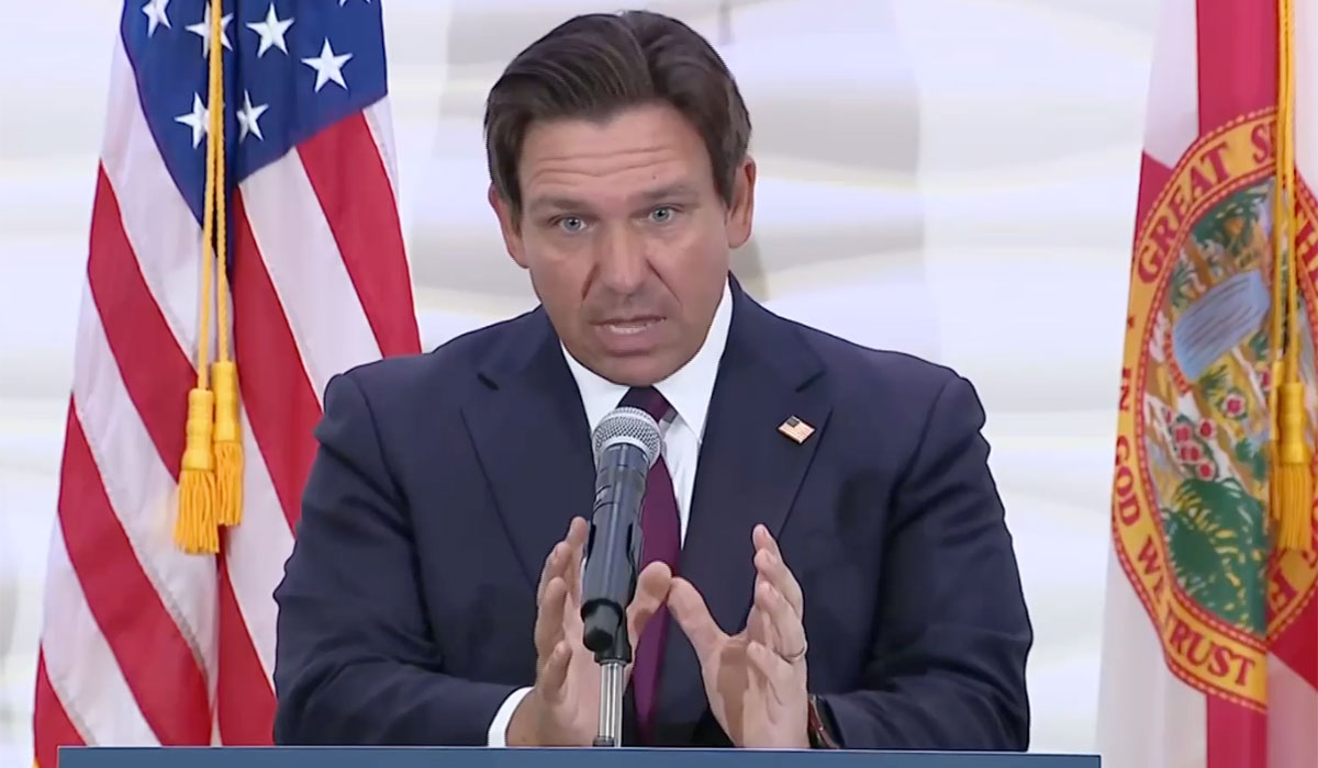 Ron DeSantis in Tampa 