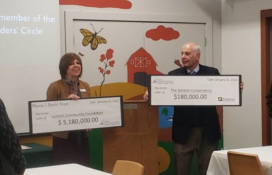 Jackson Community Foundation & Dahlem Conservancy 