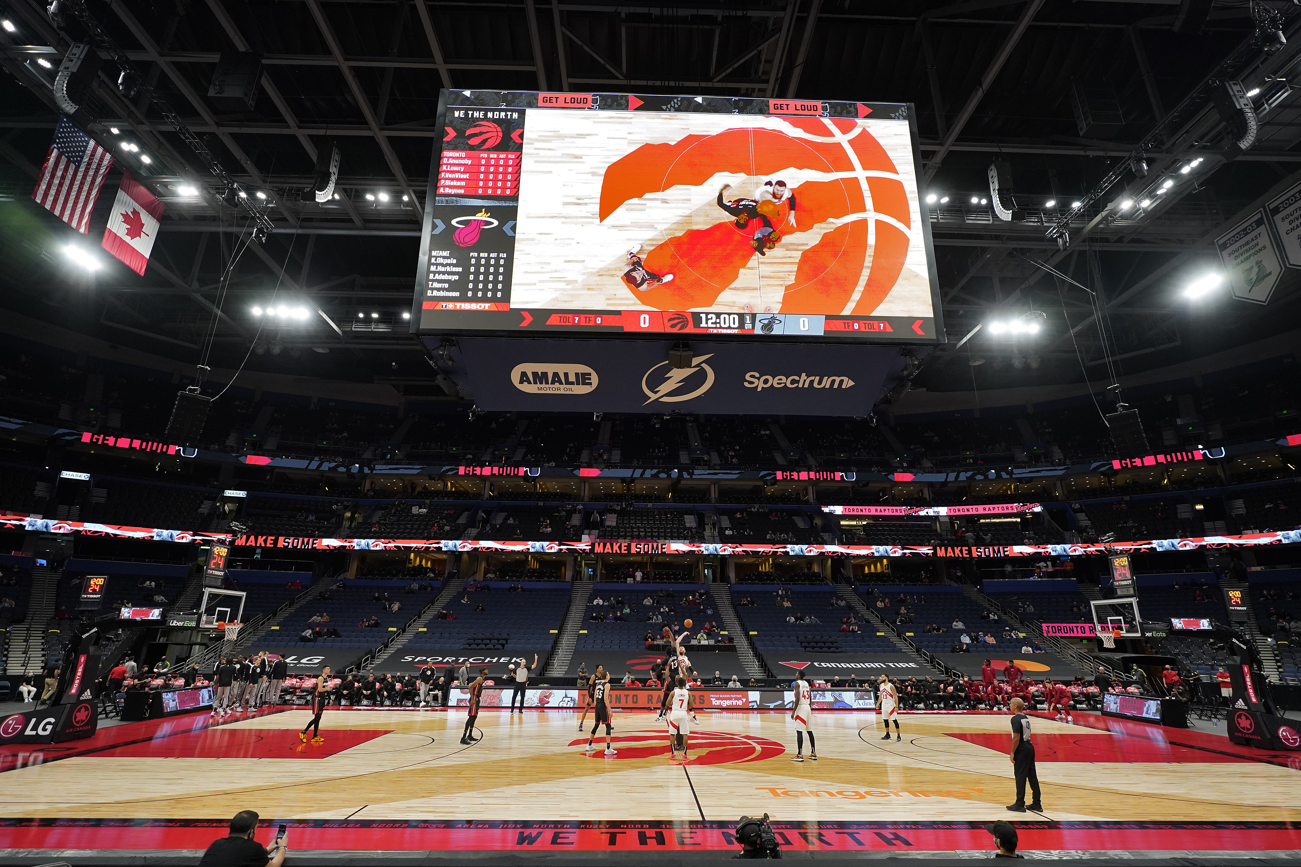 Heat Raptors Basketball