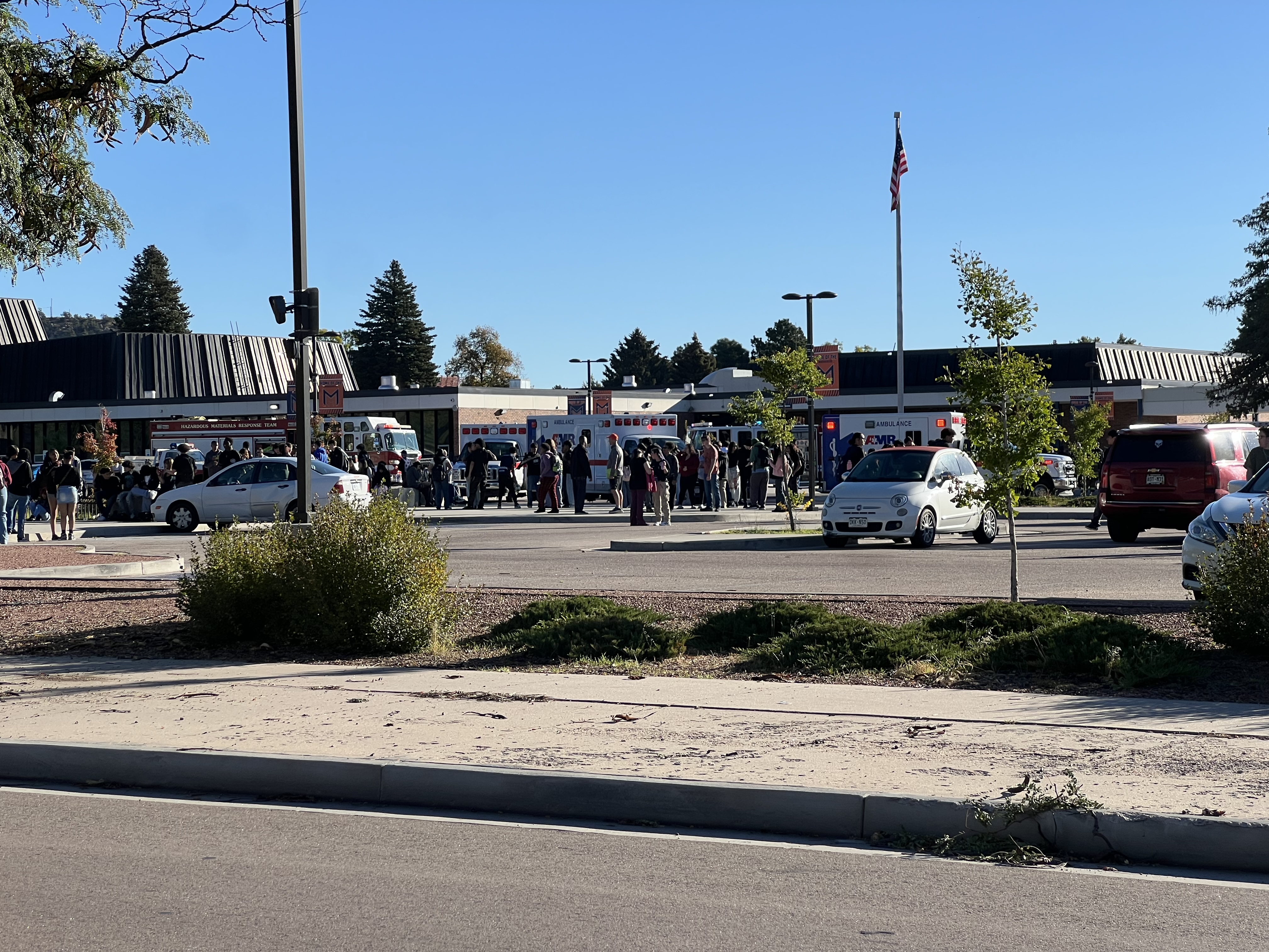 Mitchell High School Evacuation