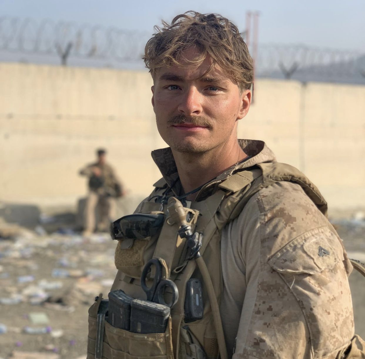 Daegan Page in Afghanistan 