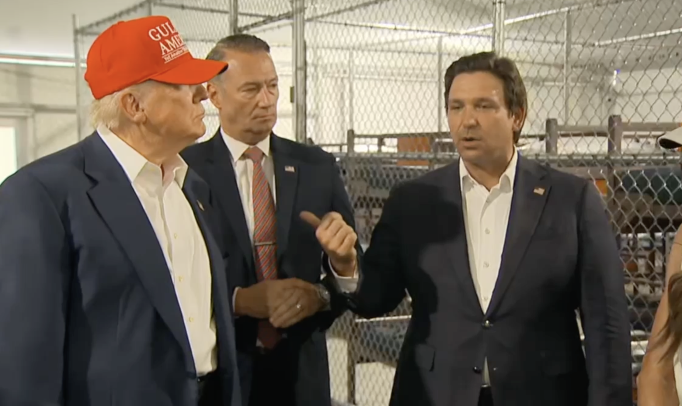 Trump in the Everglades